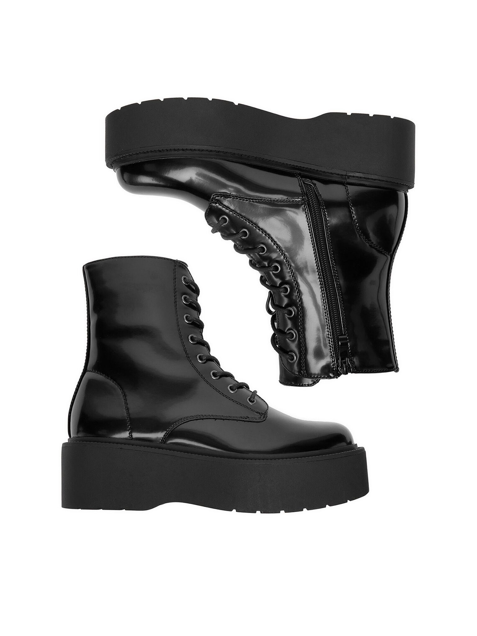 DeeZee Deezee Damenstiefel Schwarz 12663-4 Stiefel – Bild 4 von 5