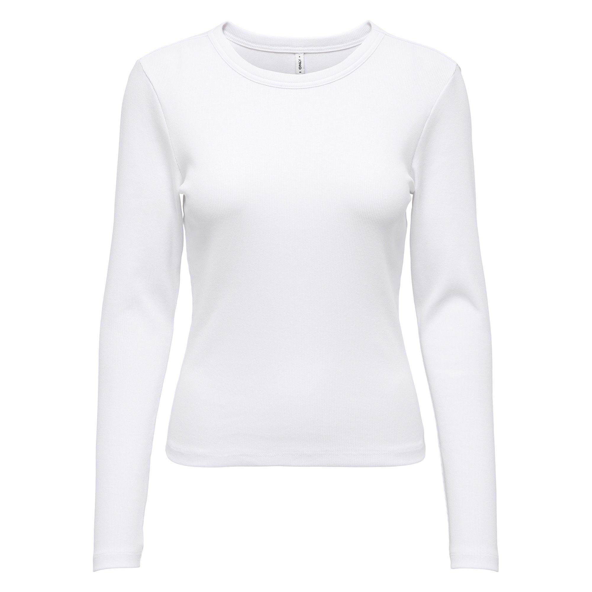 ONLY T-Shirt Damen Longsleeve 1er Pack Baumwolle (Packung, 1er Pack)