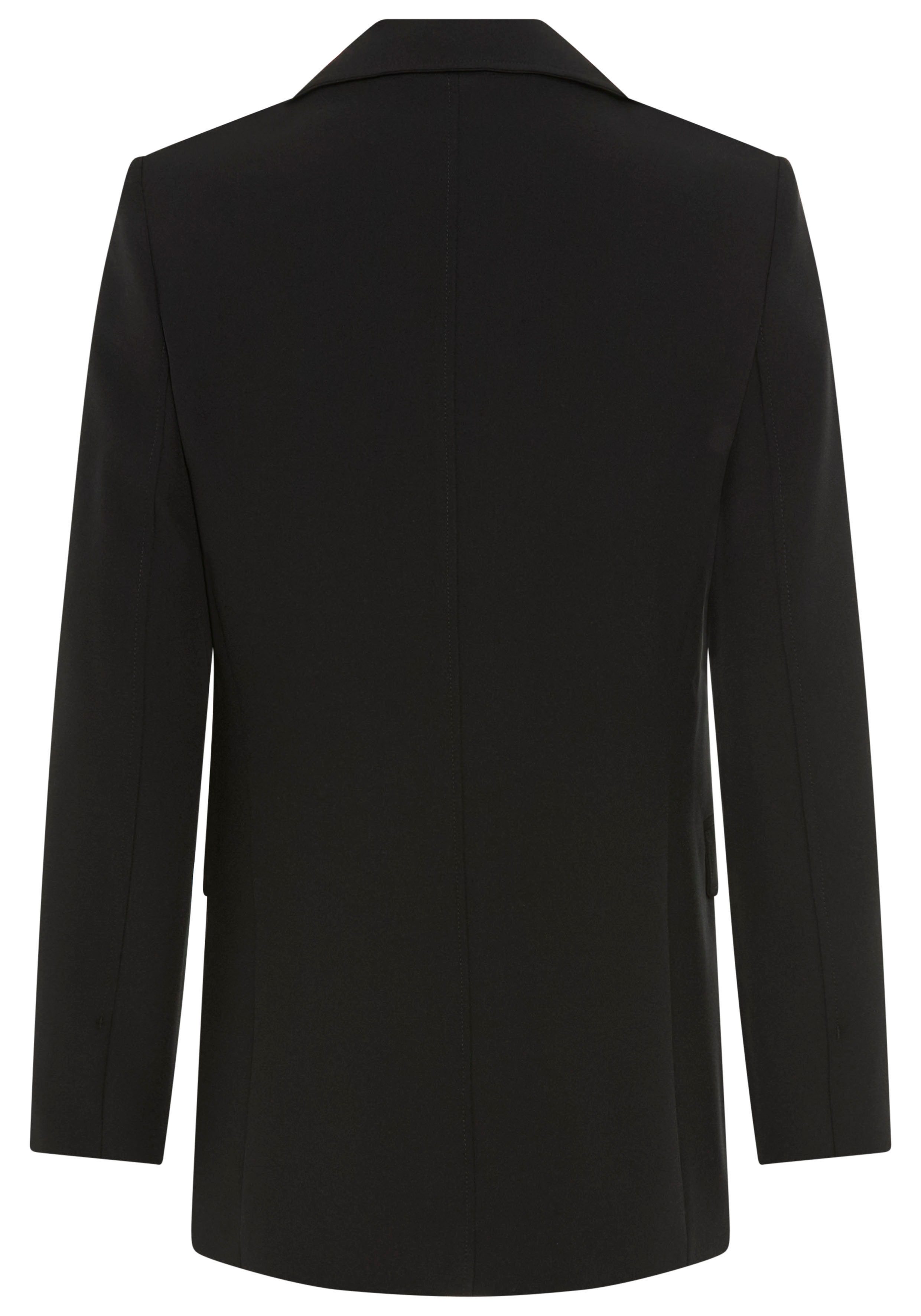 BOSS ORANGE Kurzblazer Jabla Premium Damenmode aus knitterarmem Krepp