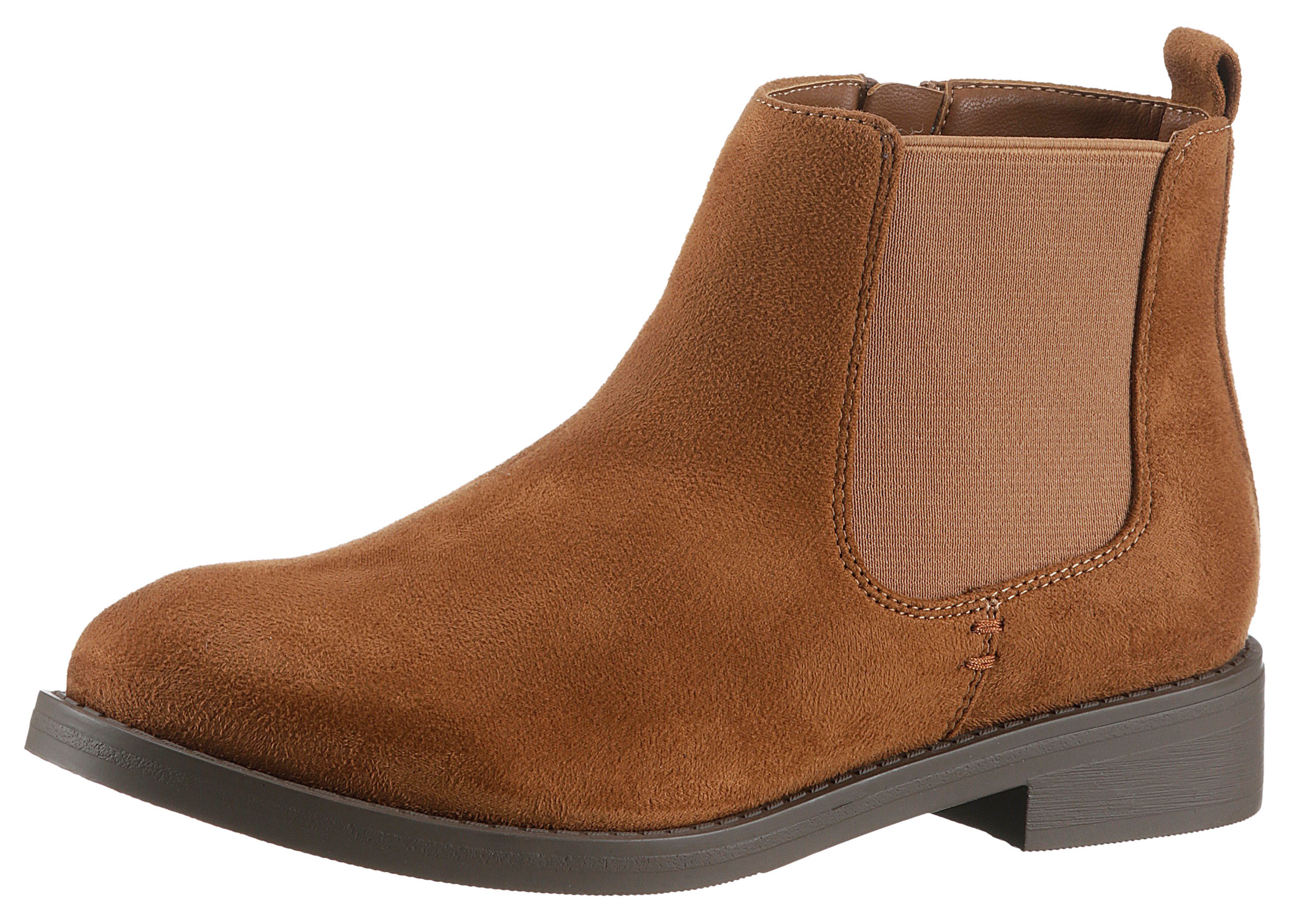 Aniston SHOES Chelseaboots, Stiefelette, Blockabsatz, mit günstig online kaufen