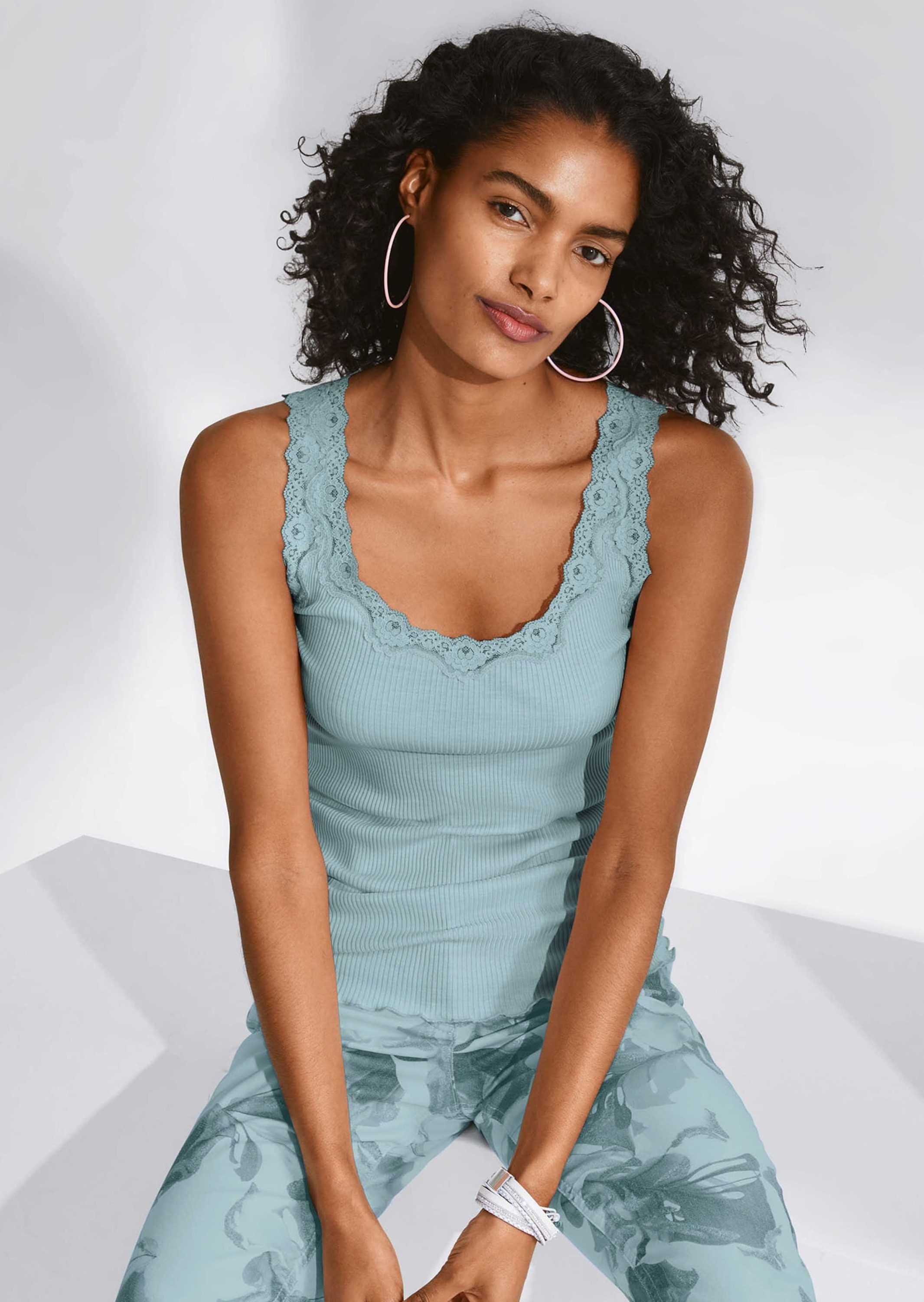 MADELEINE Shirttop Top mit Spitze günstig online kaufen