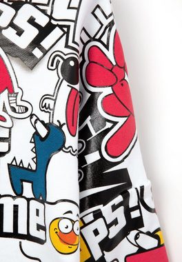 Gulliver Kapuzensweatshirt im knalligen Design mit praktischer Kapuze