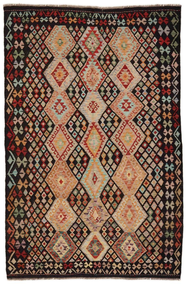 Orientteppich Kelim Afghan 170x263 Handgewebter Orientteppich, Nain Trading, rechteckig, Höhe: 3 mm