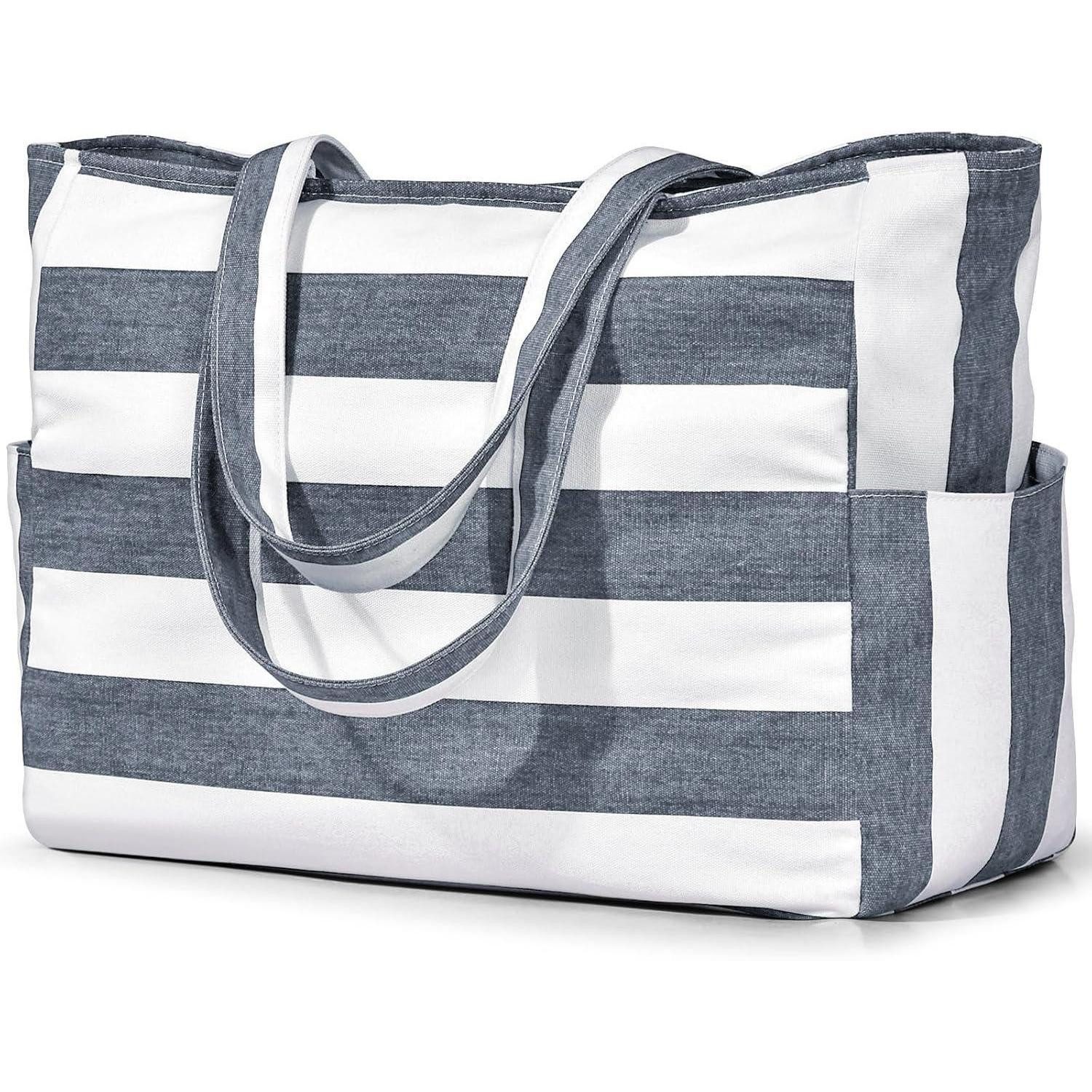 LuxusKollektion Strandtasche Strandtasche XXL Damen Handtasche Groß Tote Bag Umhängetasche 40L