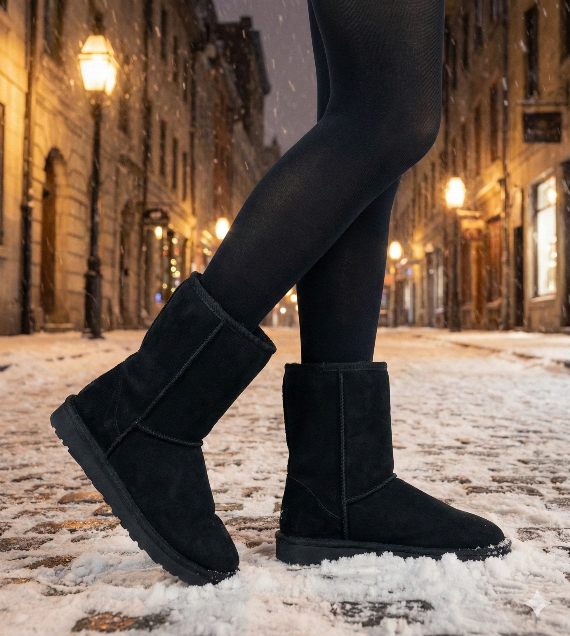 AvaMia Winterstiefel WB2401v3 Damenfellstiefel Damenwinterstiefel Fellstiefel Winterstiefel wasserabweisend