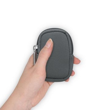 kwmobile Backcover, Tasche kompatibel mit Garmin Edge 530 / 830 - Fahrrad GPS Neopren Hülle - Schutzcover Navi in Grau