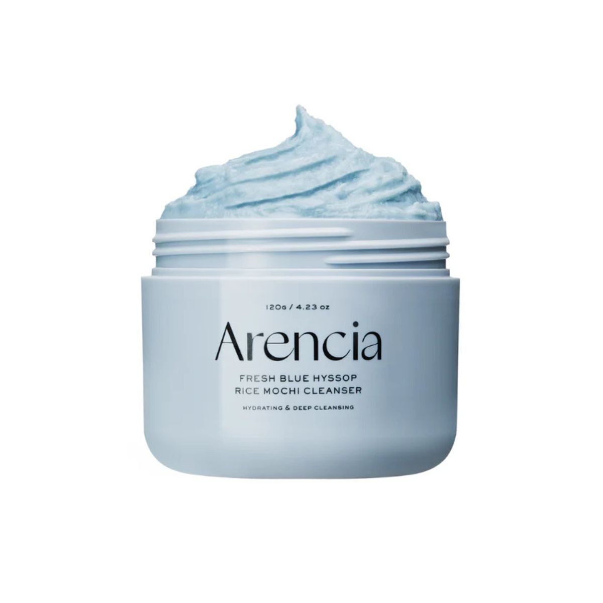 Arencia Gesichtsreinigungsgel Arencia, Fresh Blue Hyssop Rice Mochi Cleanser – 120 g