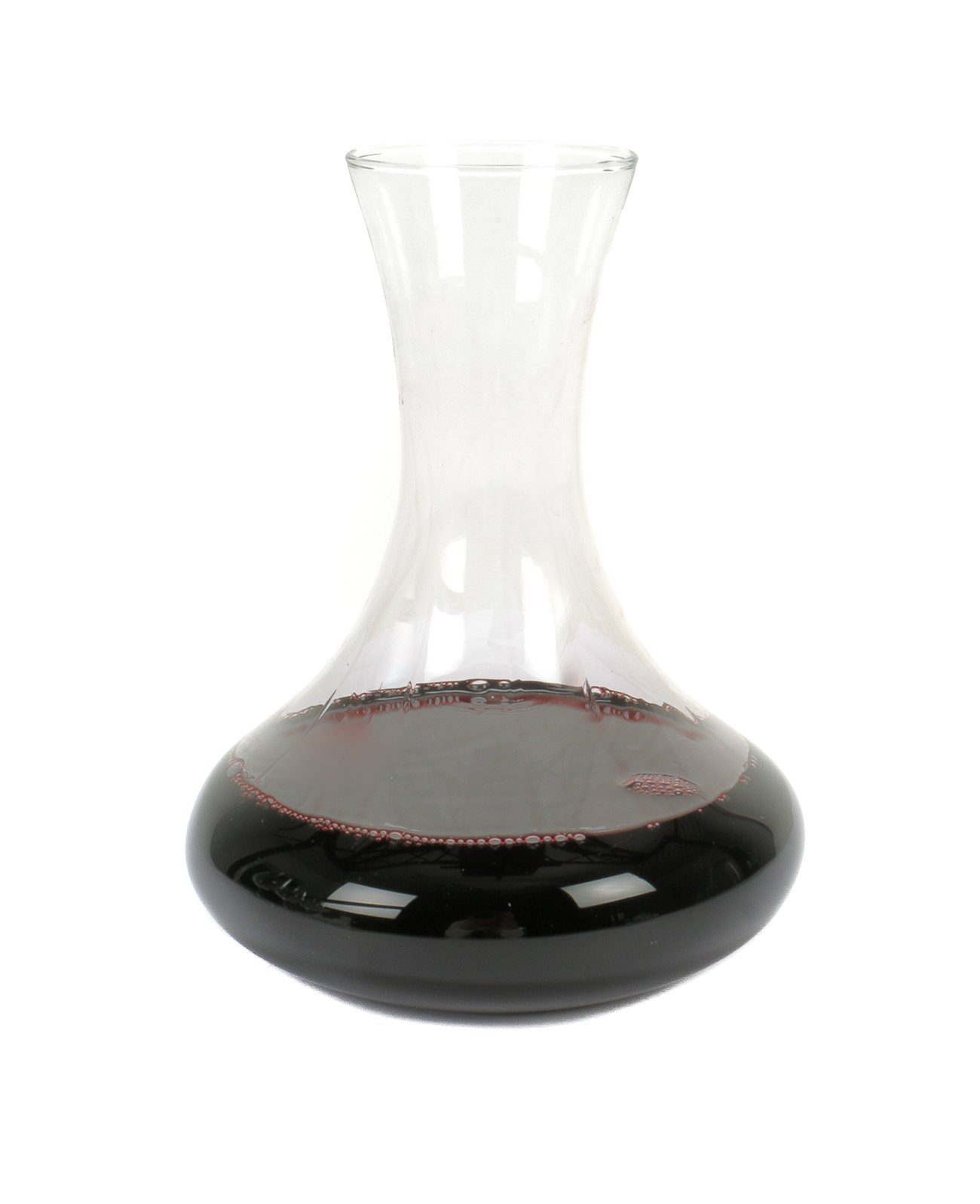 Bubble-Store Dekanter Weinkaraffe + 4 Rotweingläser, (Weindekanter Volumen Ca. 750 ml, Weinglas Ca. 570 ml), Rotwein Weindekanter, Weinkaraffe + 4 Weingläser
