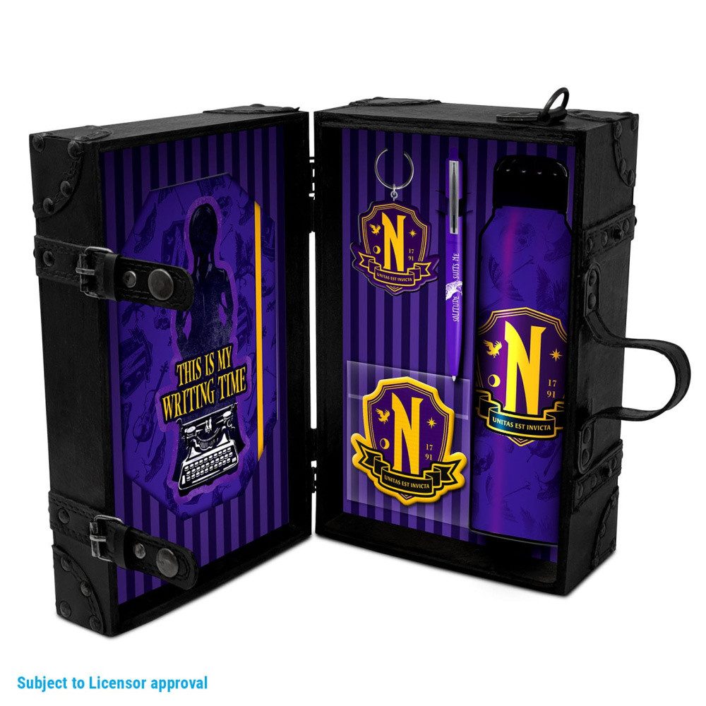 Pyramid International Sammelkoffer Wednesday Premium Geschenkbox Ravens