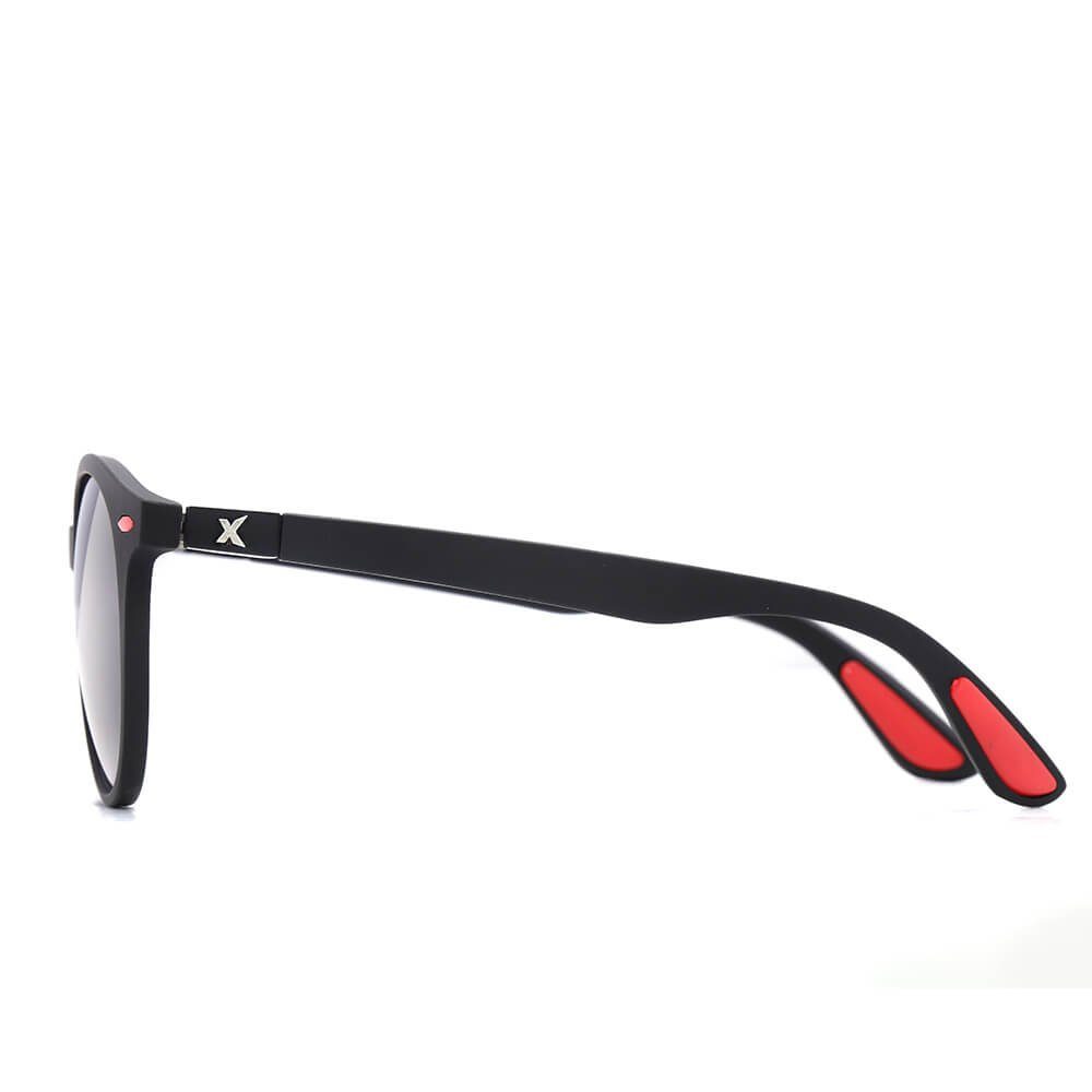 Goodman Verarbeitung Design Chicago Hochwertige Designbrille Rubber Rubber Touch Touch. Sonnenbrille Schwarz