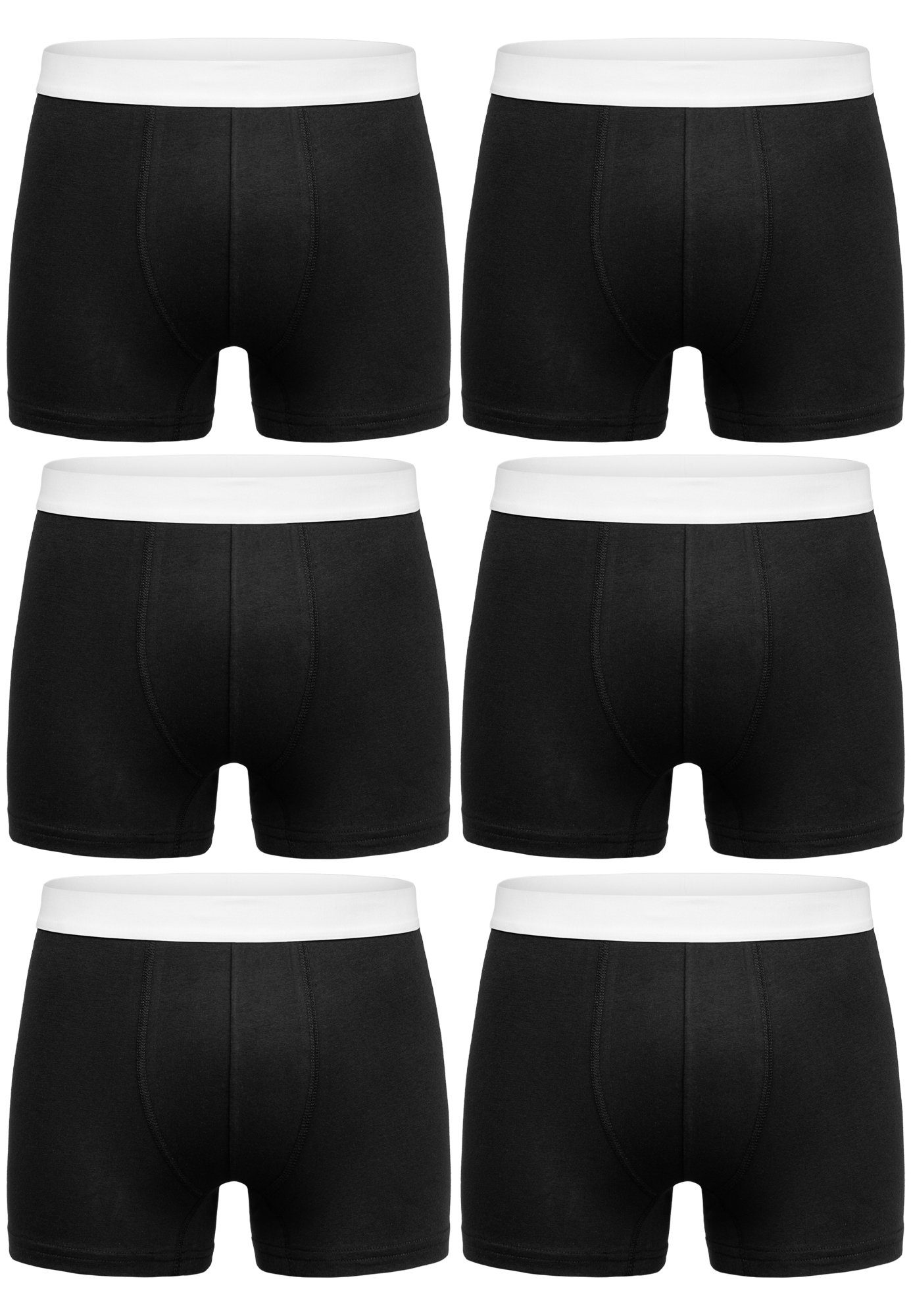 Amaci&Sons Boxershorts 2. BEAU 6er Pack Boxershorts (6er-Pack) Herren Baumw günstig online kaufen