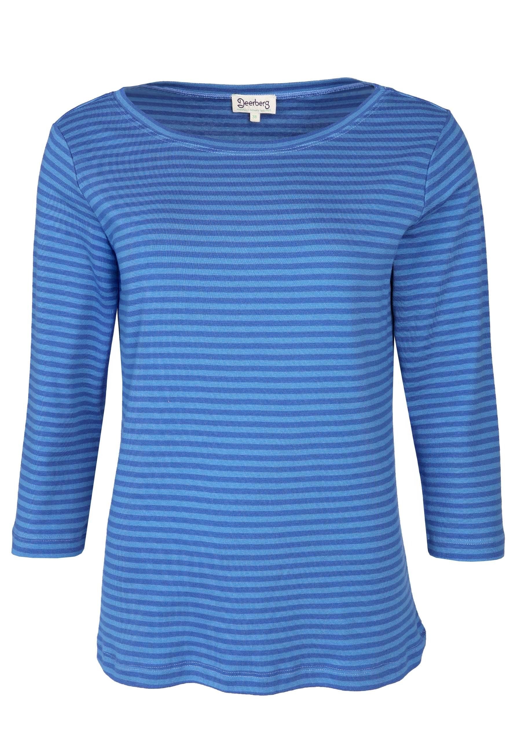 Deerberg Langarmshirt Pitta stripe