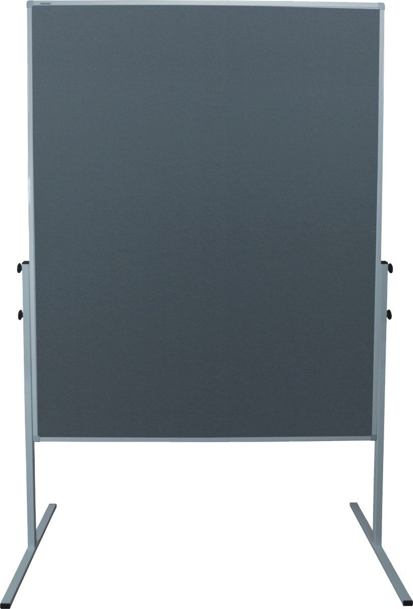 Standtafel Moderationstafel X-tra! Line 120x150cm Filz grau
