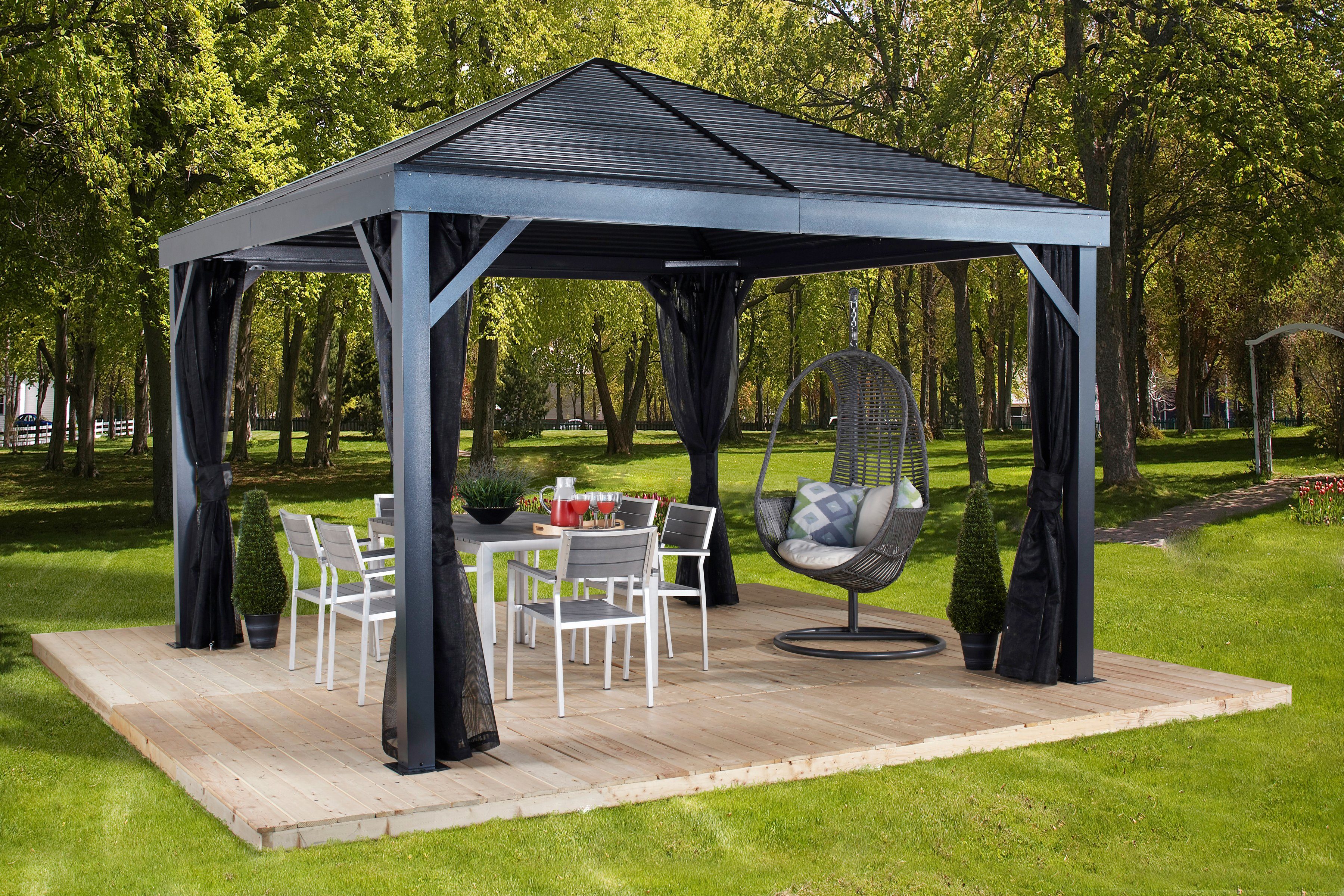 Sojag Pavillon South Beach 12x12, BxT: 363x363 cm