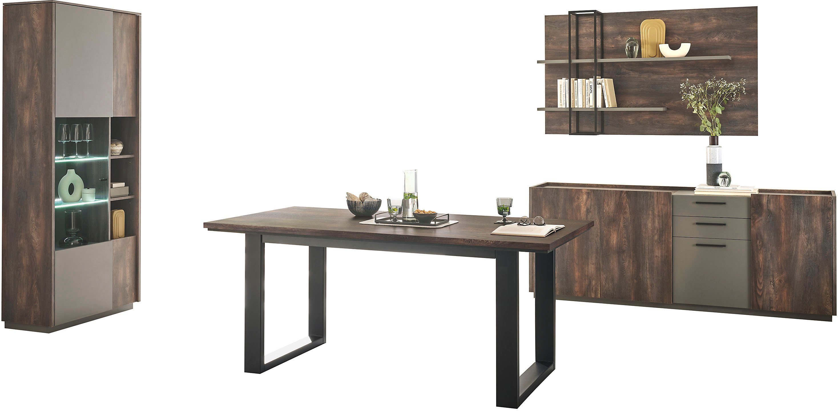 Home affaire Esszimmer-Set LARGO, (Set, 4-St)