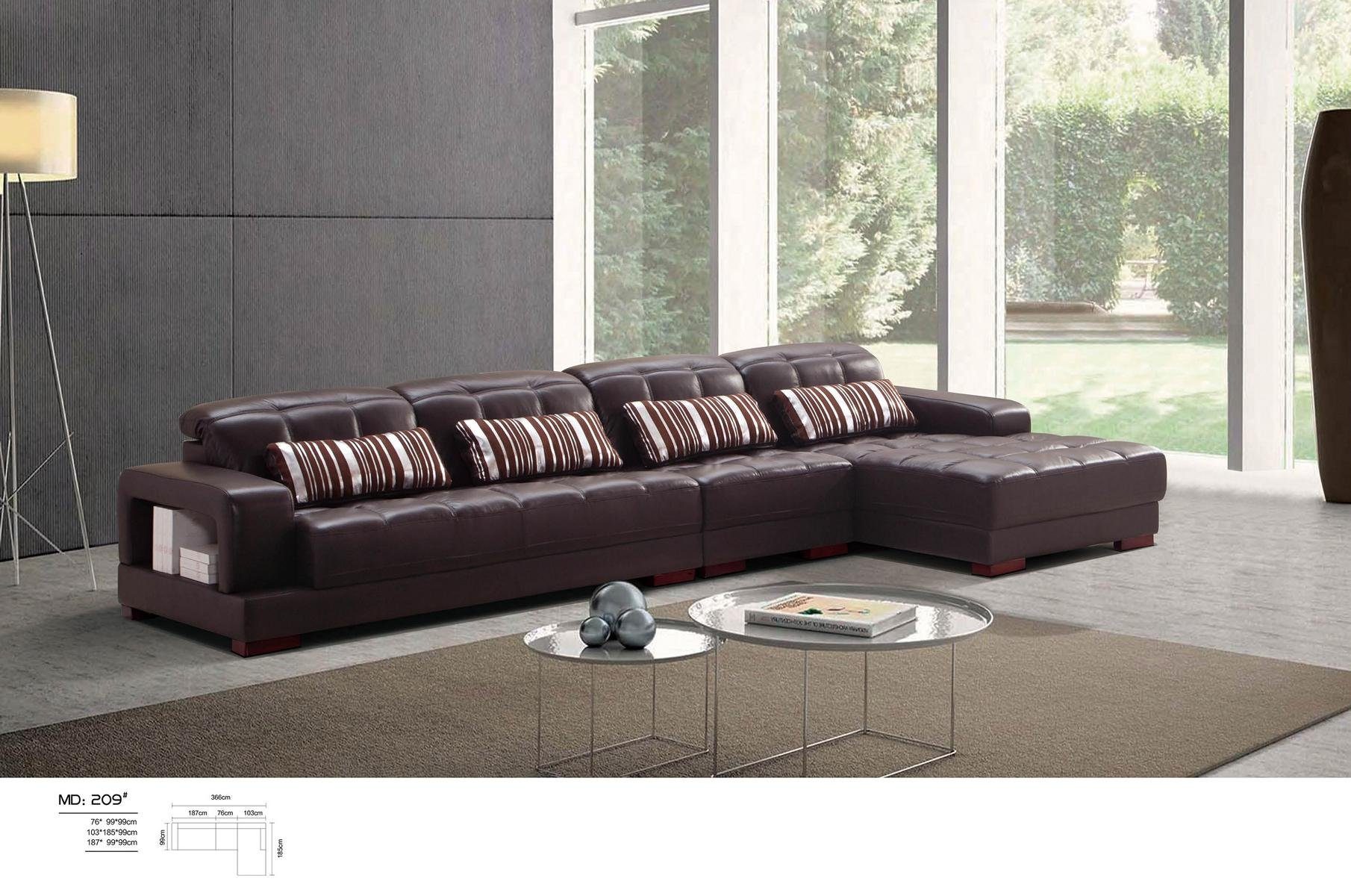 JVmoebel Ecksofa, Polster Leder Couch Neu Zimmer Eck Sofas Sofa Eck Wohn Landschaft