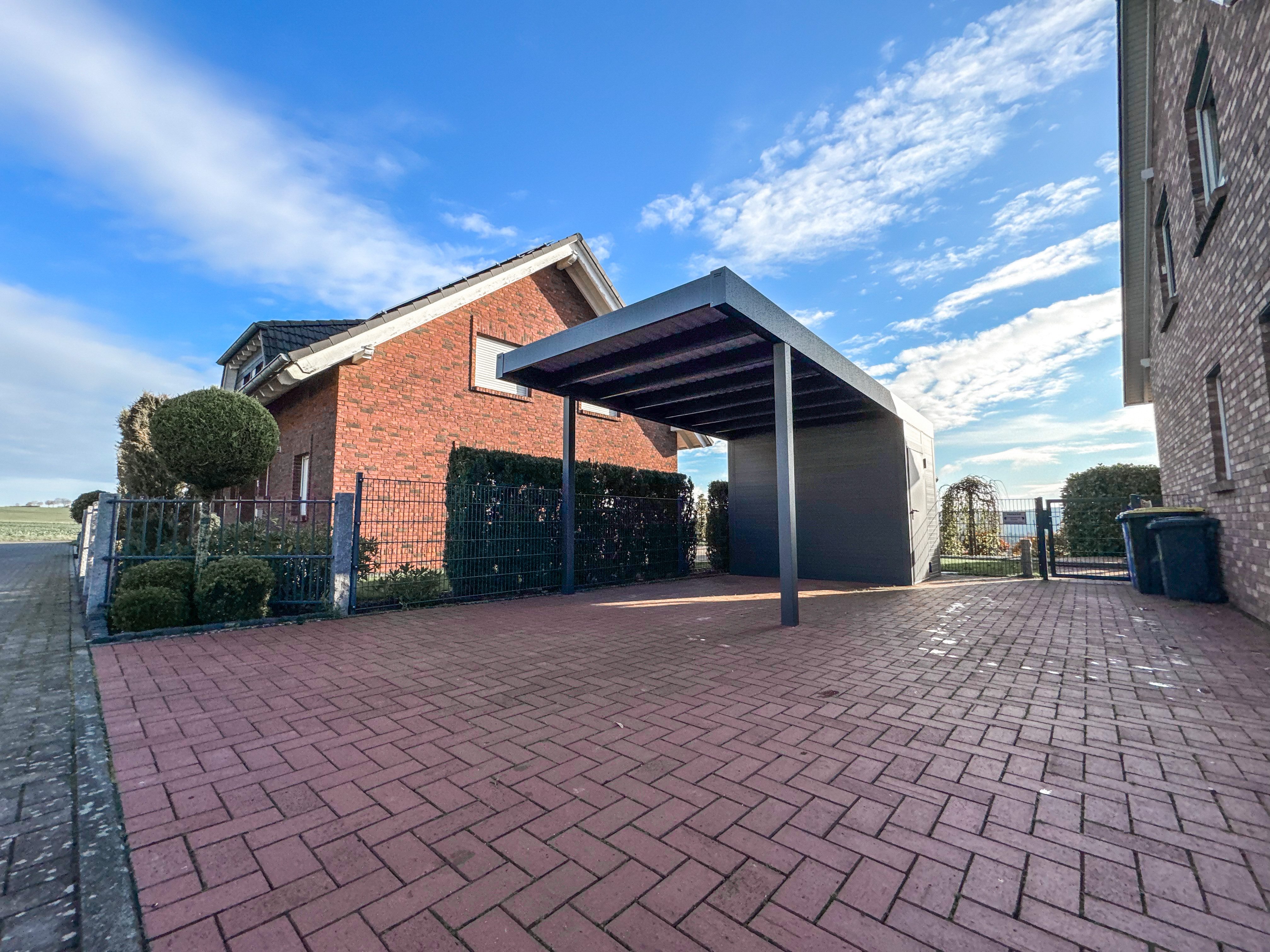 Schweng Einzelcarport C600, BxT: 350x500 cm