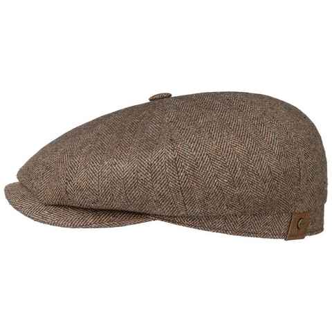 Stetson Flat Cap (1-St) Schiebermütze mit Schirm, Made in the EU