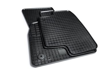 teileplus24 Auto-Fußmatten GM-104 Gummi Fußmatten Set kompatibel mit VW Tiguan 2 AD1 4-teilig