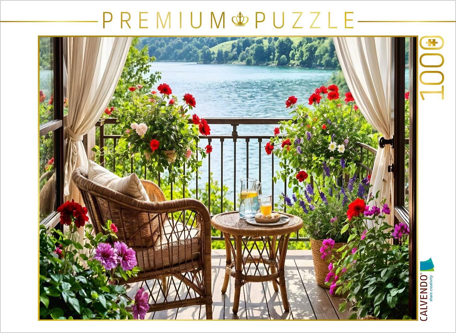 CALVENDO Puzzle CALVENDO Puzzle Ein Tag, der nichts verlangt, 1000 Teile Lege-Größe 6, 1000 Puzzleteile