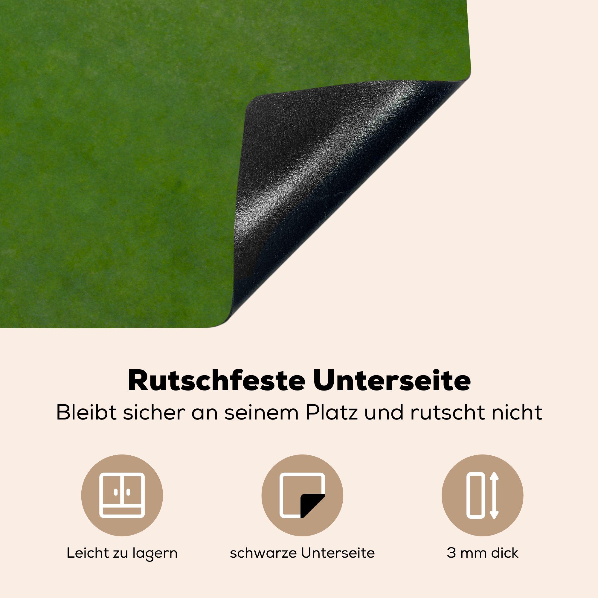 Herdblende-/Abdeckplatte 70x52 Golfplatz Arbeitsfläche MuchoWow tlg), aus Vogelperspektive, Mobile Vinyl, (1 cm, nutzbar, der Ceranfeldabdeckung