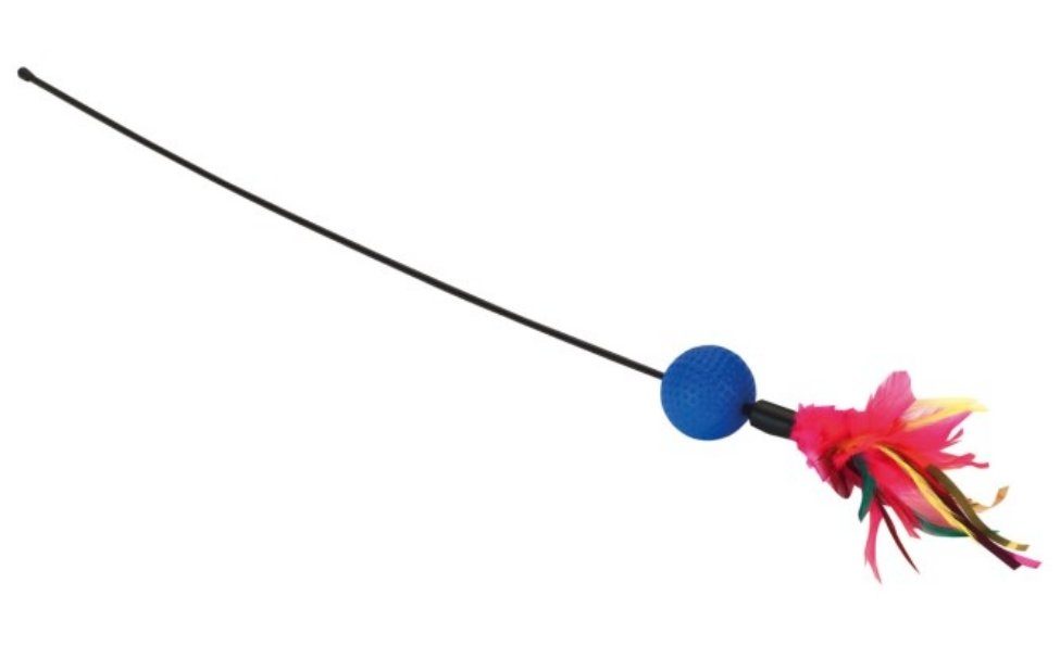 Kerbl Katzenangel Federwedel 51 cm 83218 (1 Stück)