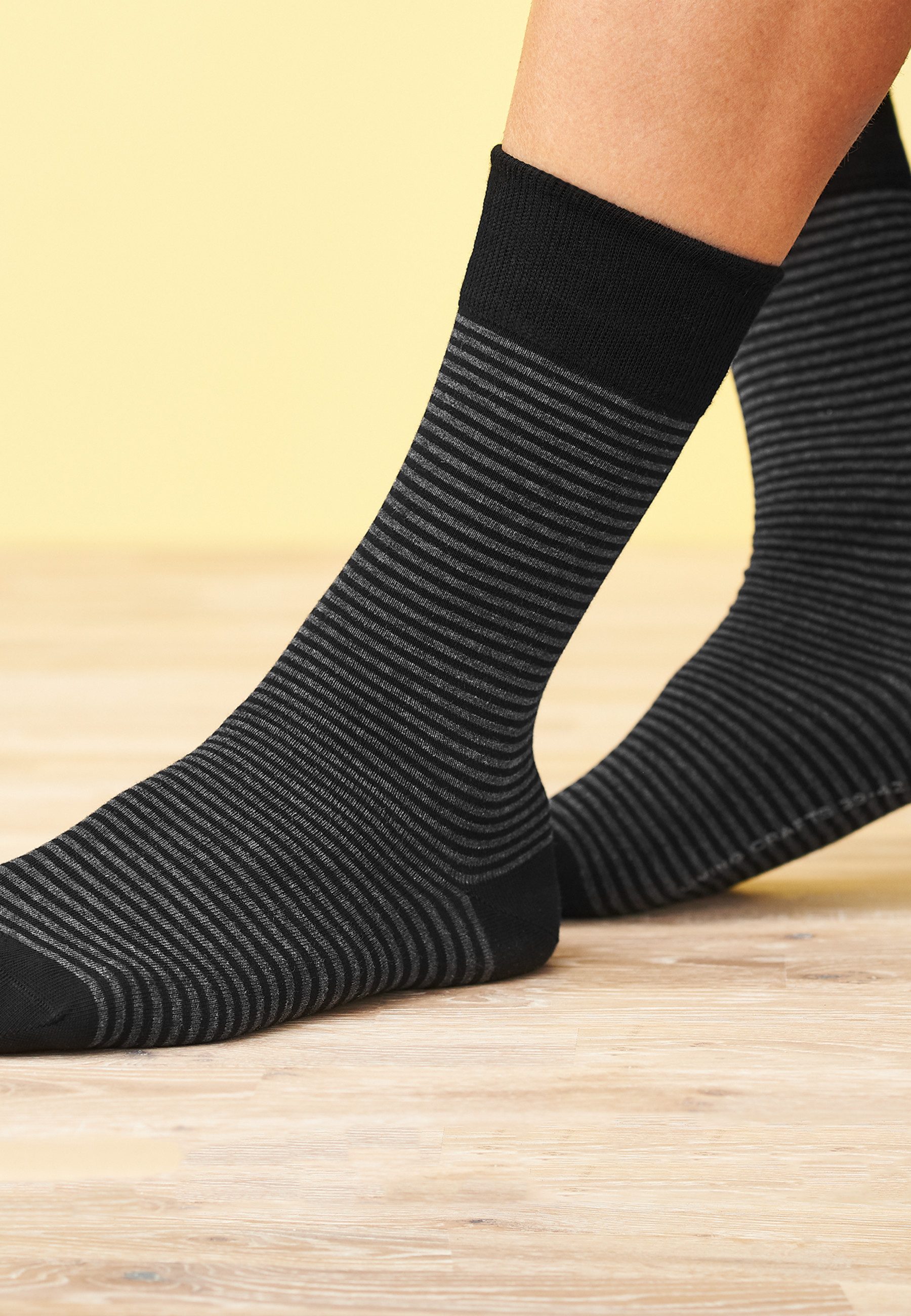 LIVING CRAFTS Socken ARNI, 2er Pack GOTS zertifiziert