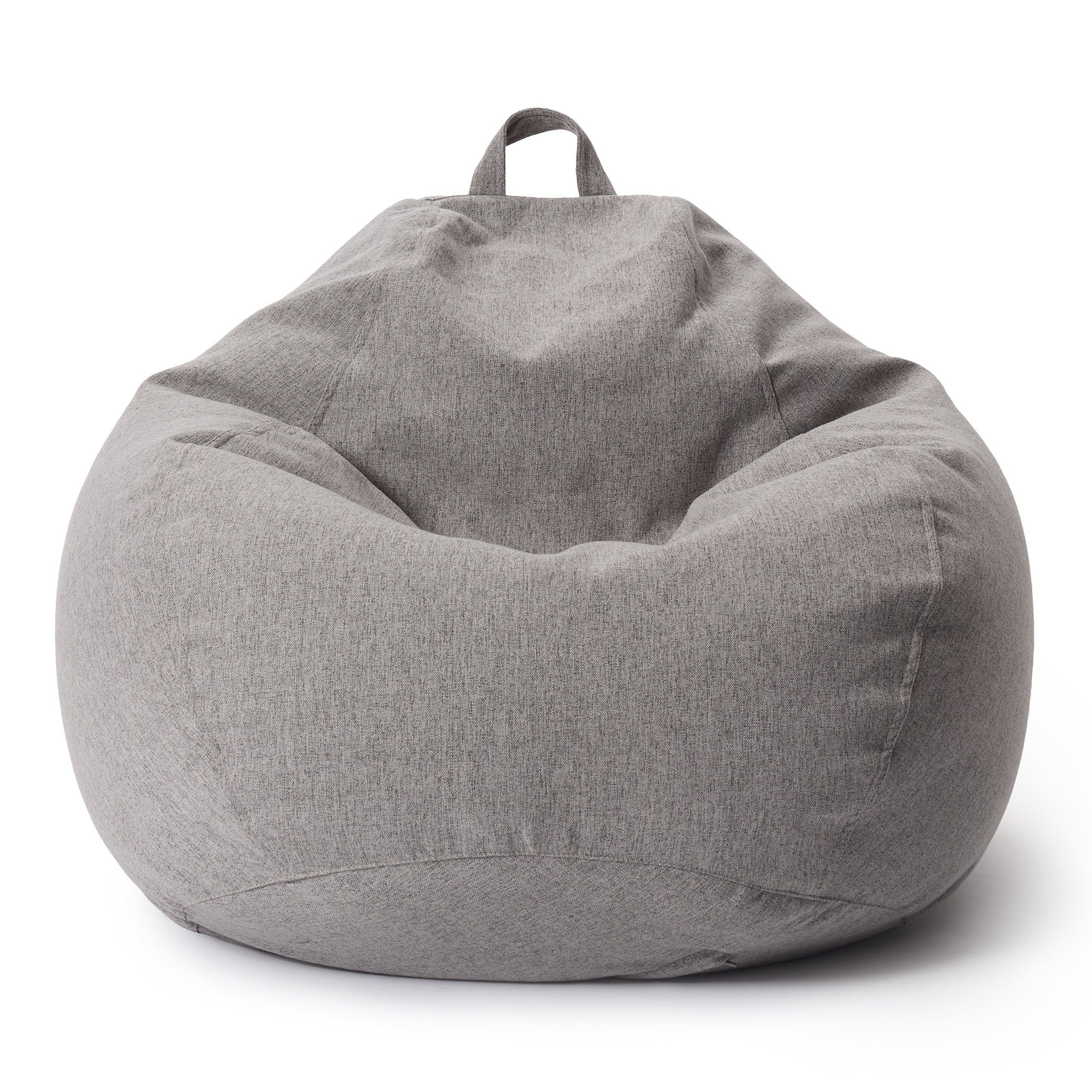 Lumaland Sitzsack »Comfort Line XXL«, Indoor 100x120x50 cm extrem weich und  robust Bodenkissen Bean Bag Chair ideal für Kinder und Erwachsene Hellgrau  online kaufen | OTTO