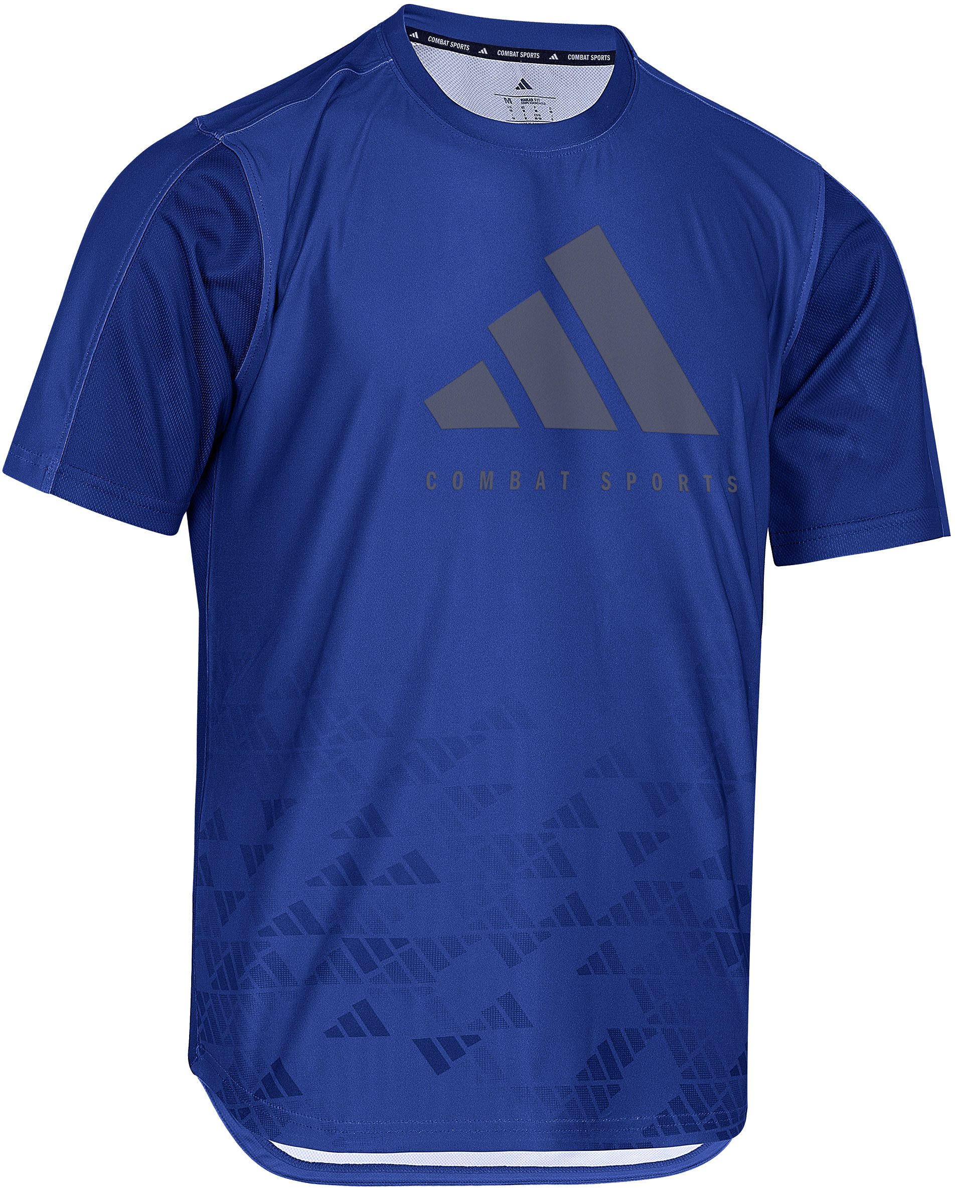 adidas Performance Trainingsshirt adidas Tech Line Men´s T-Shirt COMBAT SPORTS mit Rundhalsausschnitt, kurze Ärmel, atmungsaktiv, leichtes Gewicht