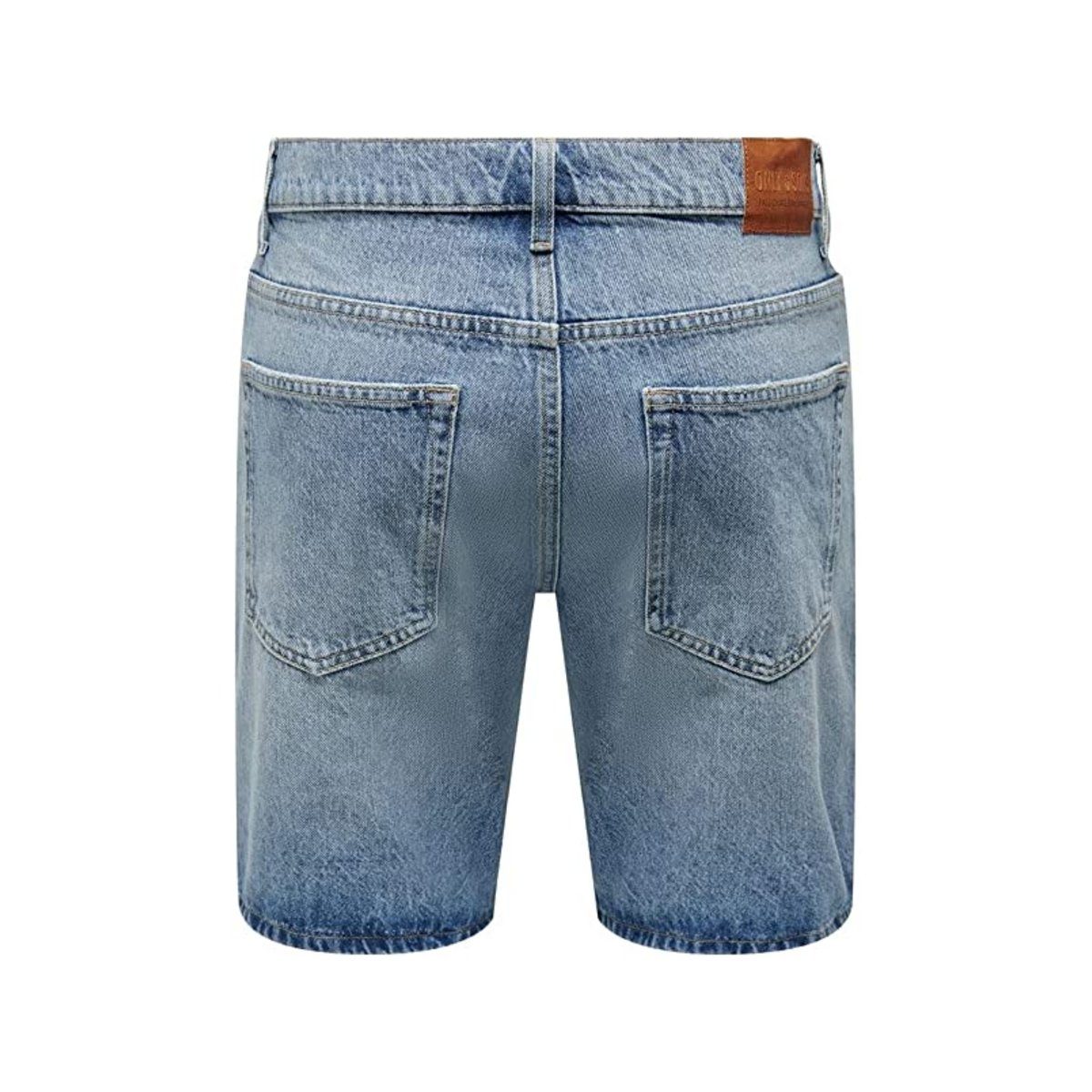 & hell-blau ONLY (1-tlg) regular Jeansshorts SONS
