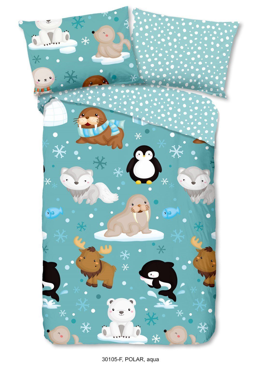Kinderbettwäsche POLAR Bettwäsche-Set