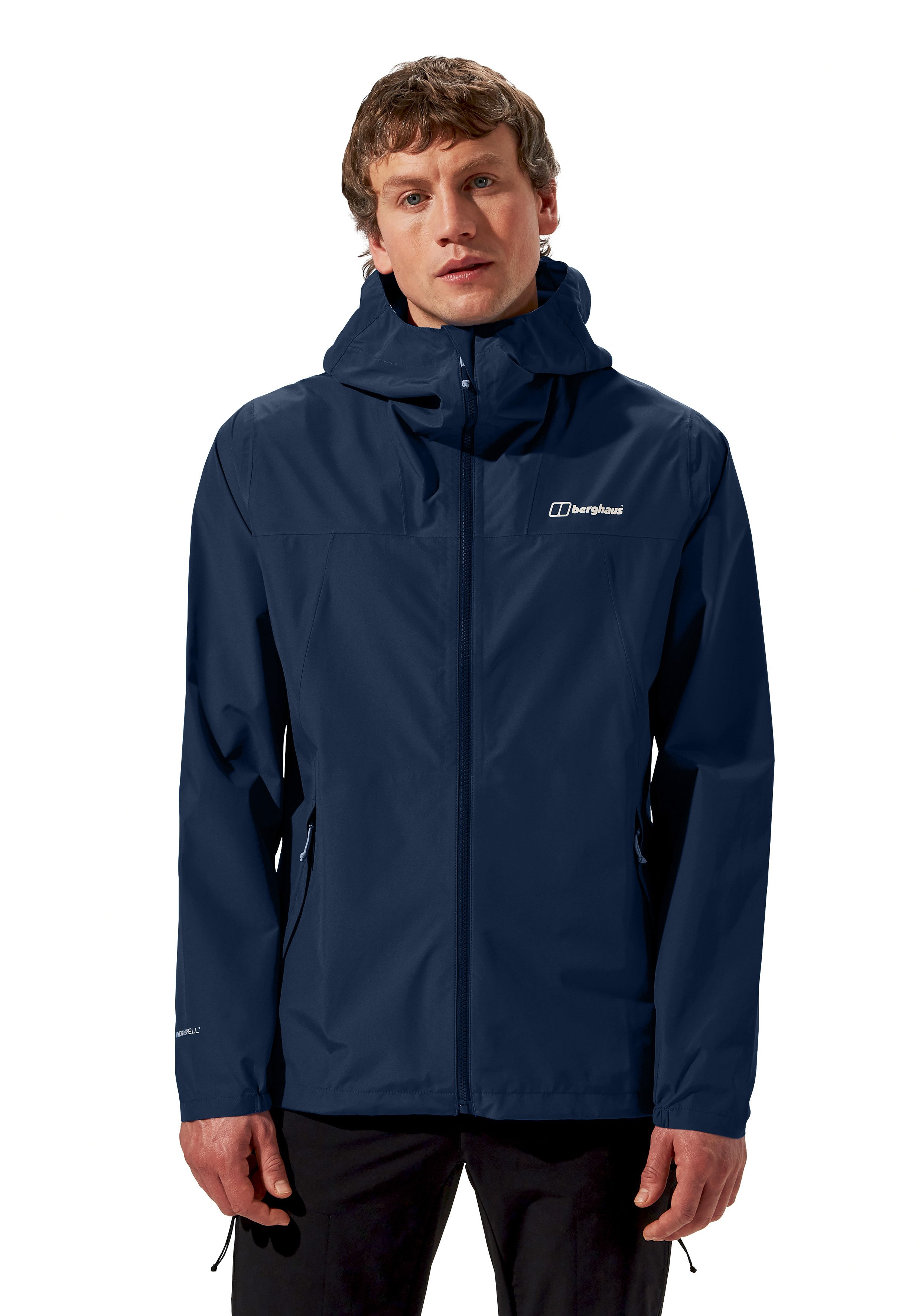 Berghaus Funktionsjacke M DELUGE PRO 3.0 JKT sportlicher Stil, wasserdicht, atmungsaktiv, mit Sturmklappe