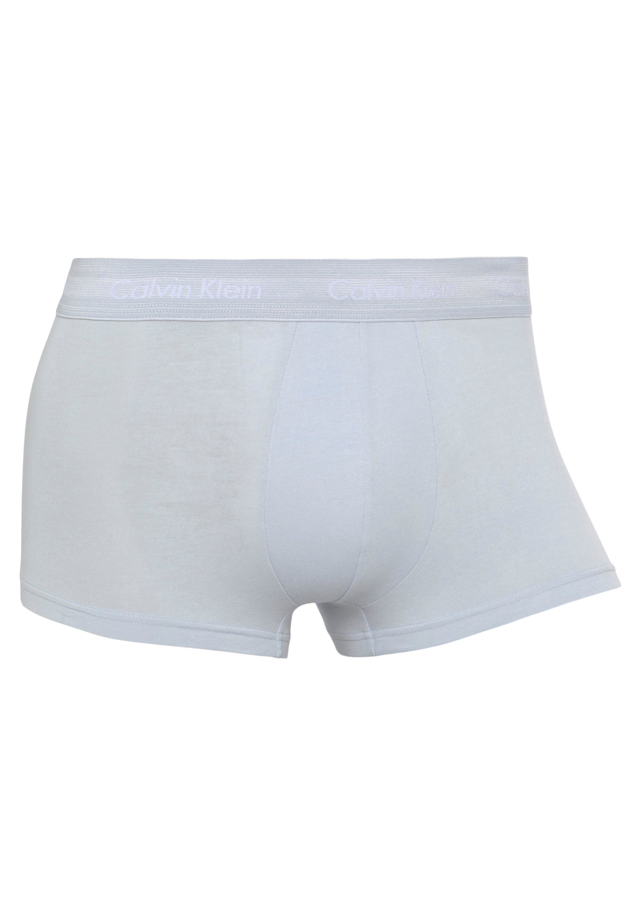 LOW TRUNK Logo-Elastikbund 7-St., Calvin mit Klein 7er-Pack) Underwear Trunk (Packung, 7PK RISE
