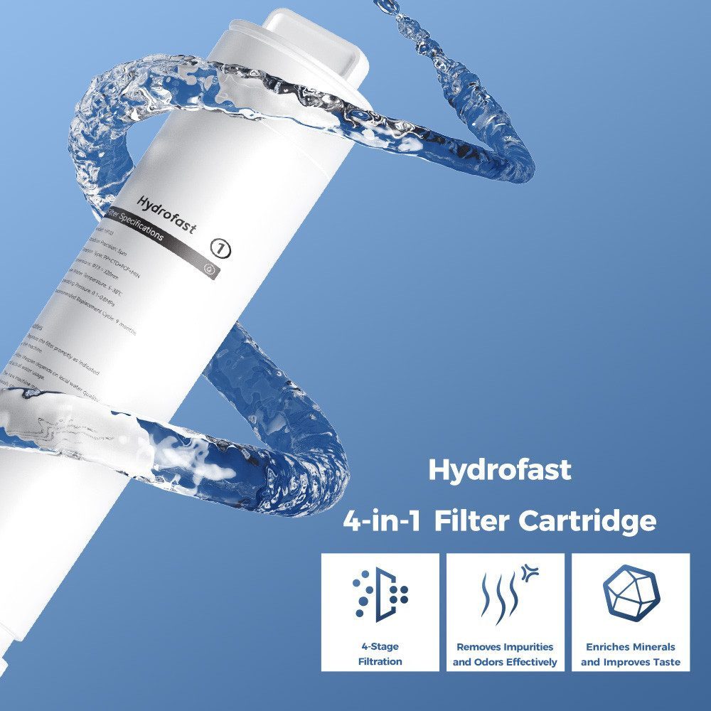 Hydrofast Wasserfilter HF03 Ersatz-Verbundfilter für W100 – Bild 5 von 5