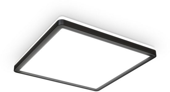 Panneau LED RGBW Carré B.K.Licht 45x45cm - 7 Couleurs + Blanc Réglable - Télécommande - 15W 1300lm