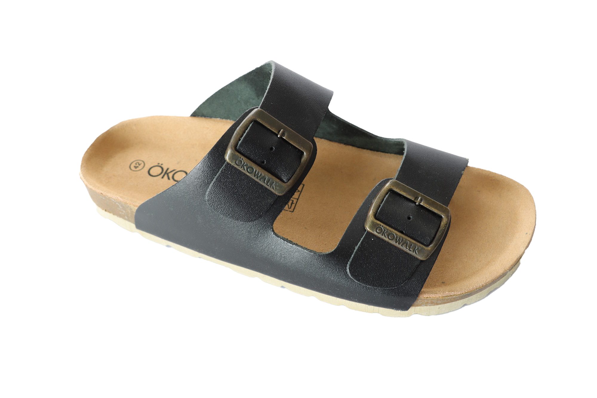 INBLU Öko Walk Bio Pantolette aus echtem Leder günstig online kaufen