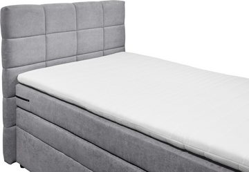 ED EXCITING DESIGN Boxspringbett Tacoma, inkl. Bettkasten und Topper