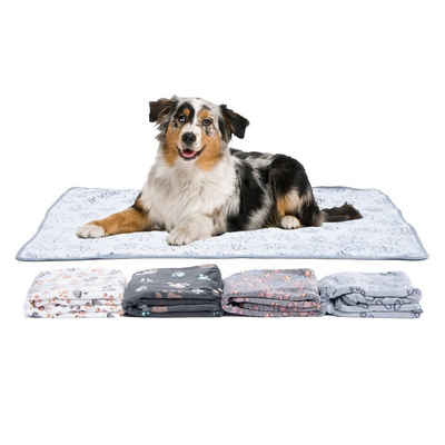Warenhammer Tier-Schondecke Hundedecke aus Plüsch in 76x52 cm oder 104x76 cm im 4er Set, In 2 Grössen erhältlich