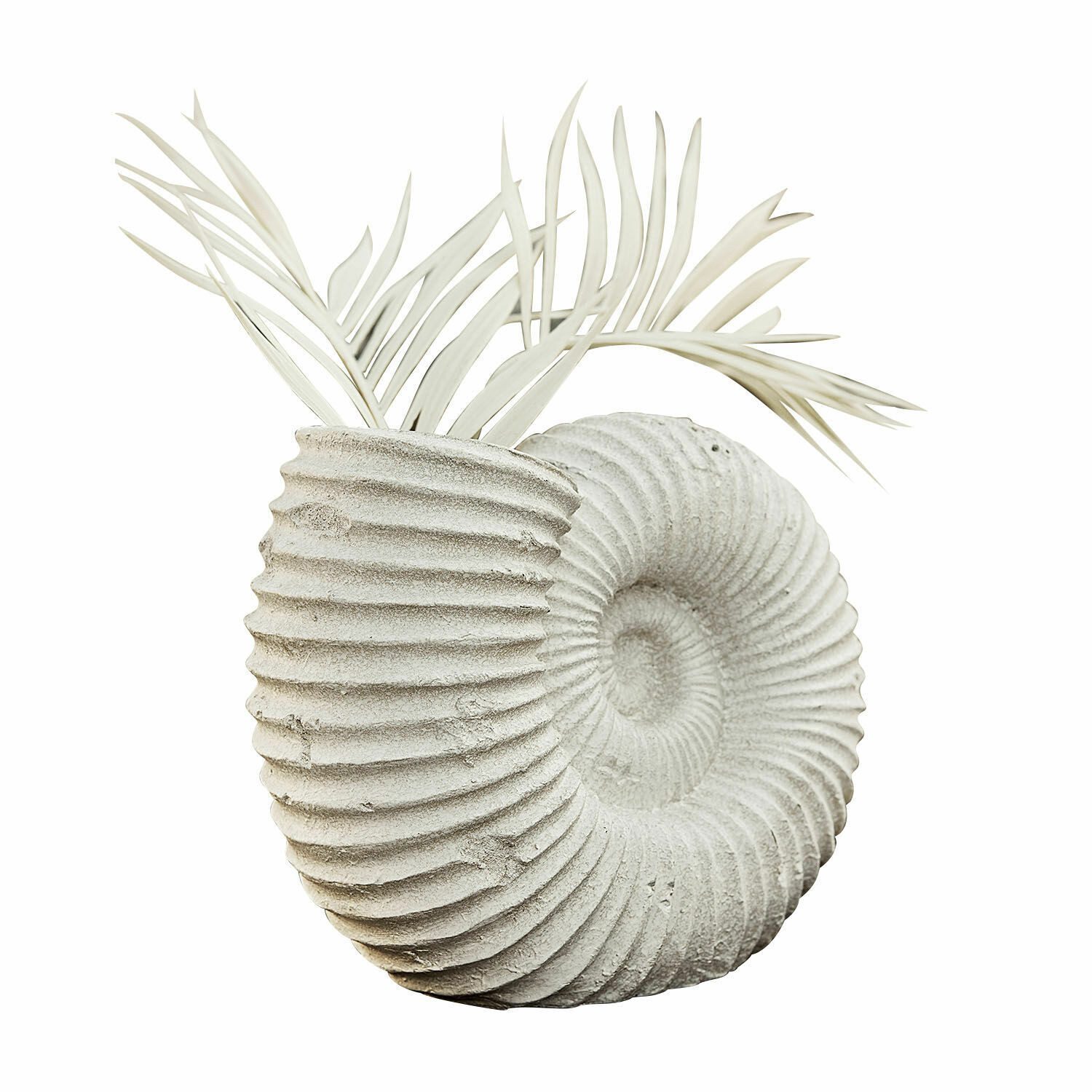Mirabeau Übertopf Vase Korrellin creme