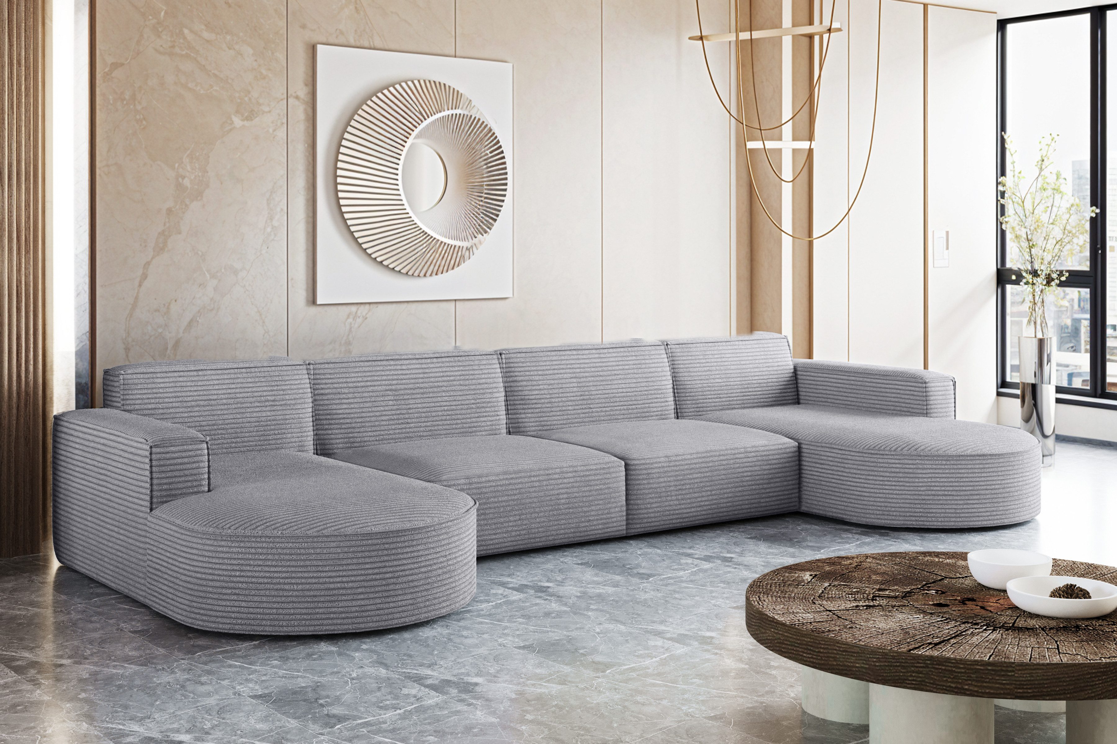 Kaiser Möbel Ecksofa Designer MODENA U günstig online kaufen