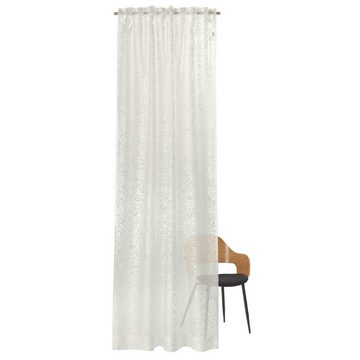 Gardine CLEO Transparenter Schlaufenvorhang, Esprit, Schlaufe (1 St), 60% Polyester, 40% Baumwolle, 130 x 250 cm in Weiß
