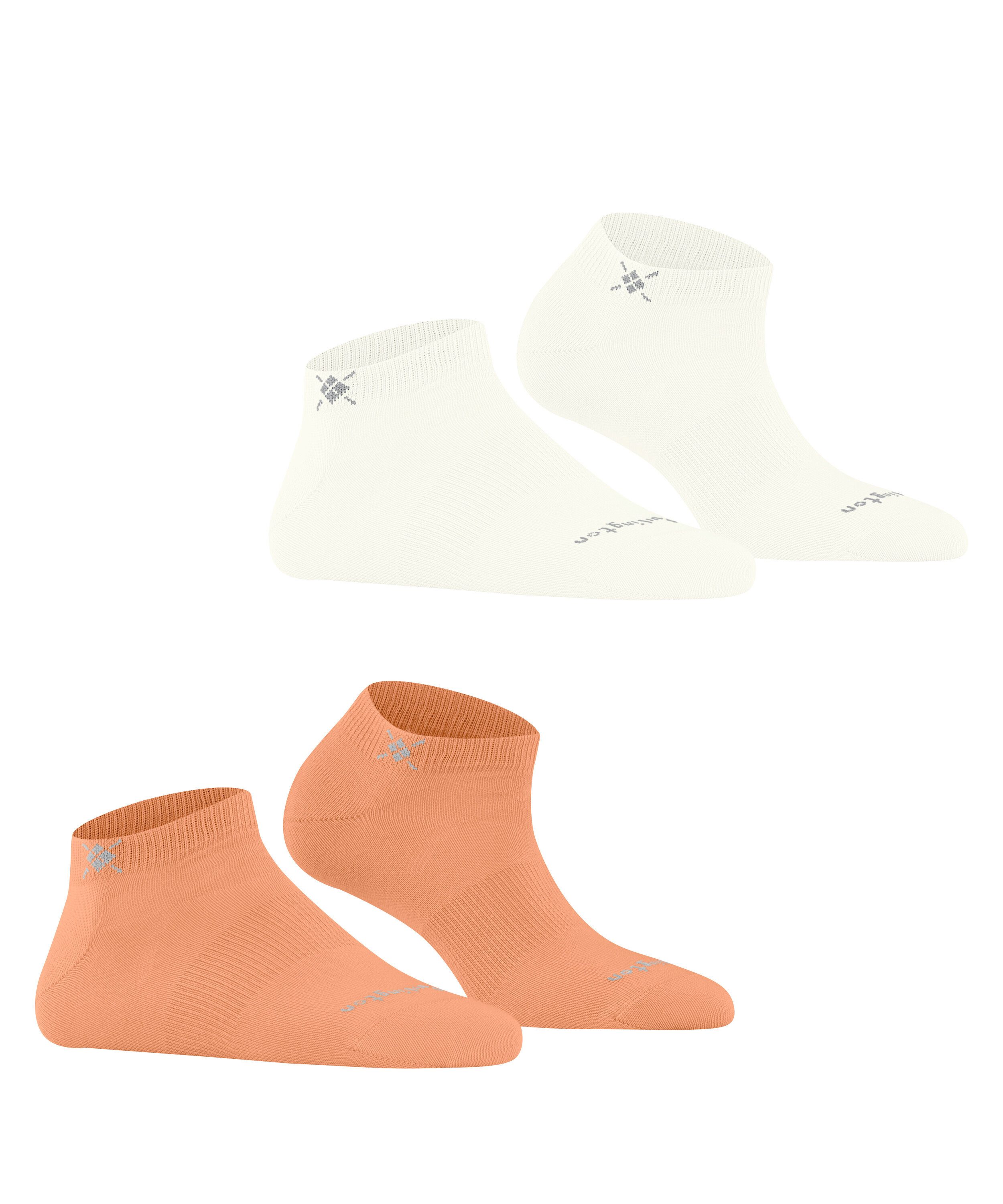 Burlington Sneakersocken Everyday 2-Pack Sneakersocken (2-Paar) aus weicher gekämmter Baumwolle