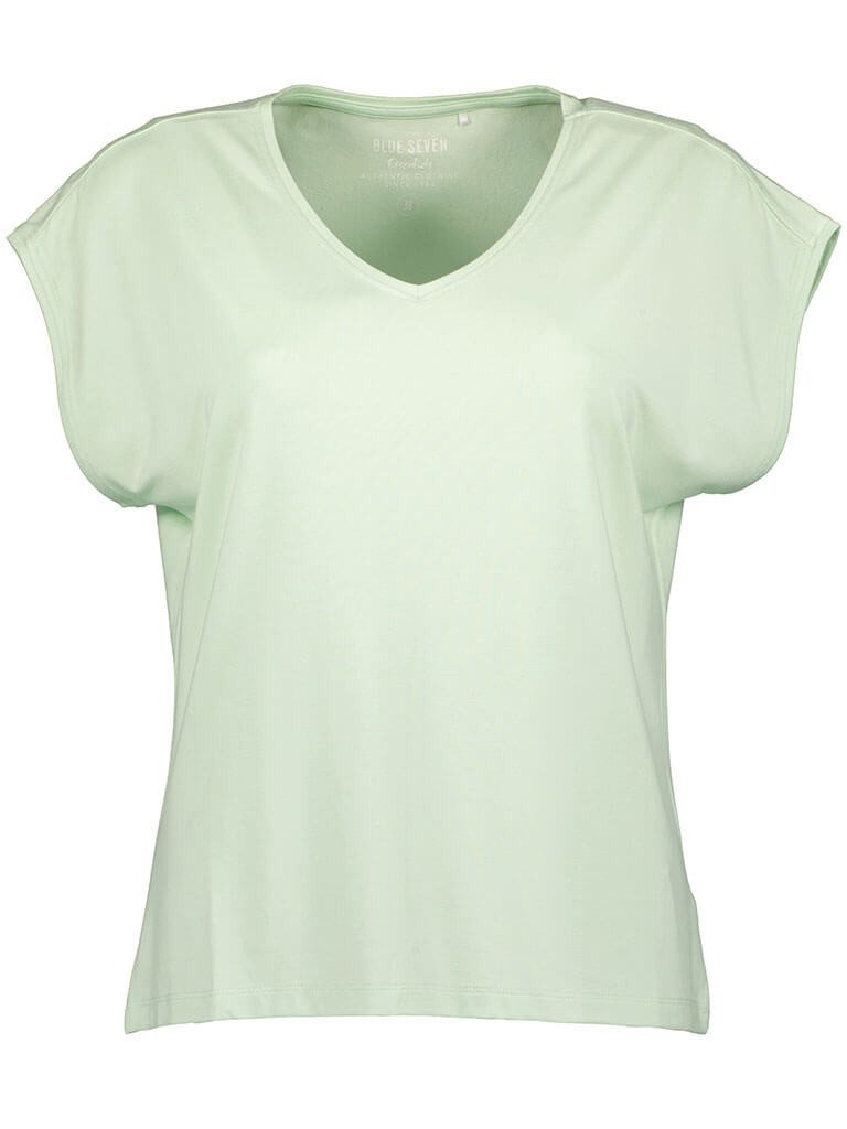 Blue Seven T-Shirt Damen Kurzarm-Shirt mit günstig online kaufen