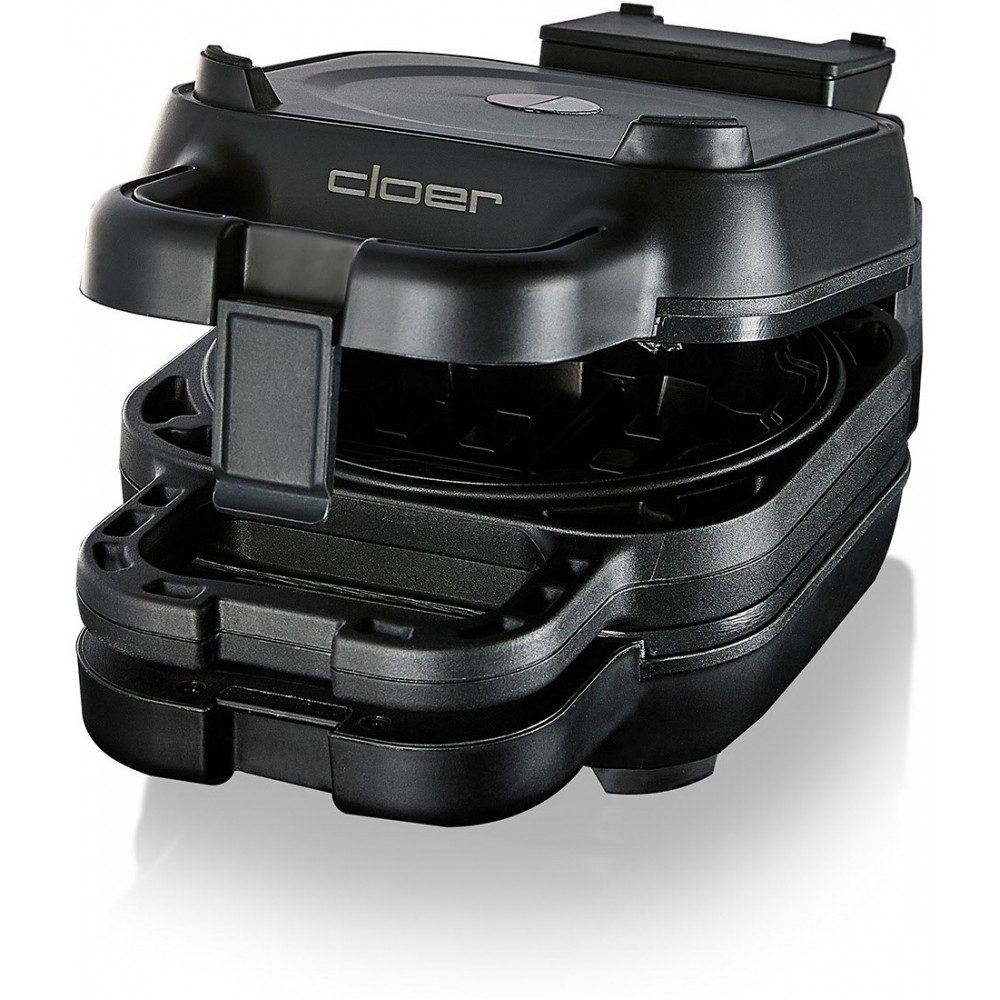 Cloer Waffeleisen Cloer 6150 Waffelkucheneisen - Waffeleisen., 800 W