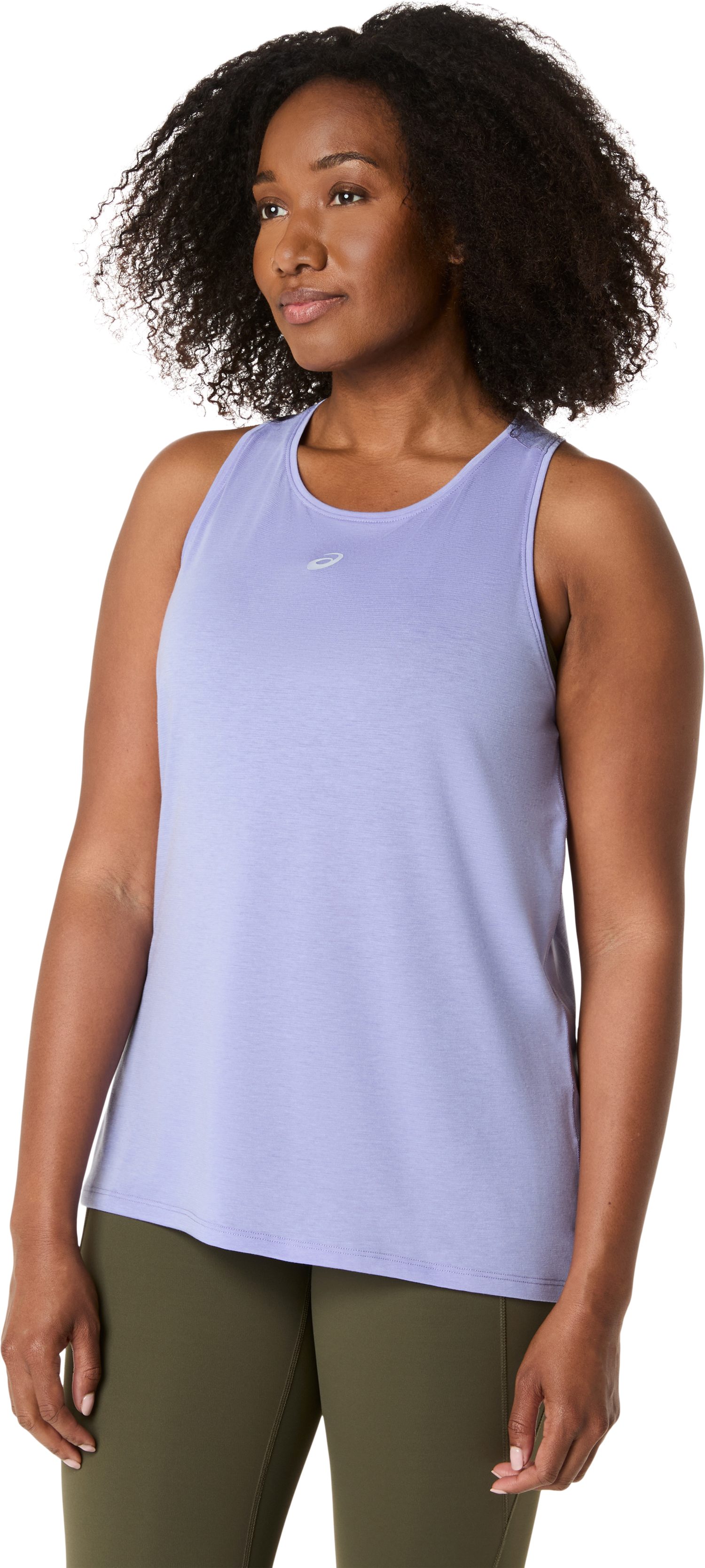 Asics Lauftop NAGINO RUN ADJUSTABLE TANK gerade geschnitten, leichtes Material, weiches Gewebe