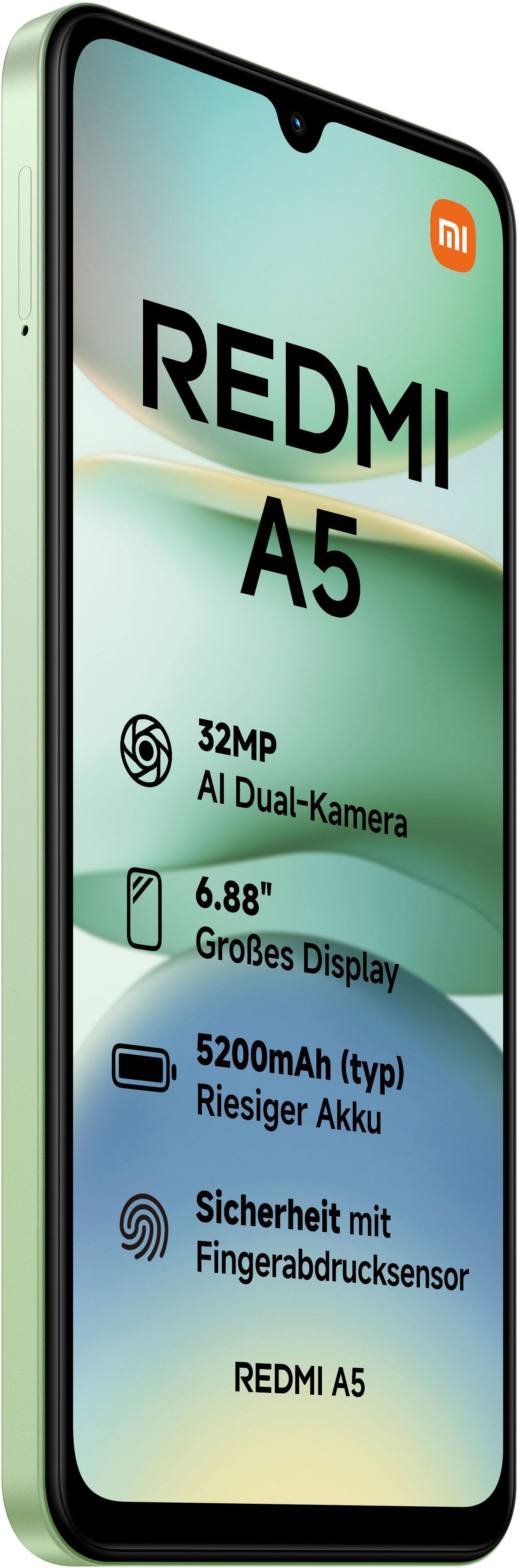 Xiaomi Redmi A5 Smartphone (17,47 cm/6,88 Zoll, 64 GB Speicherplatz, 32 MP Kamera)