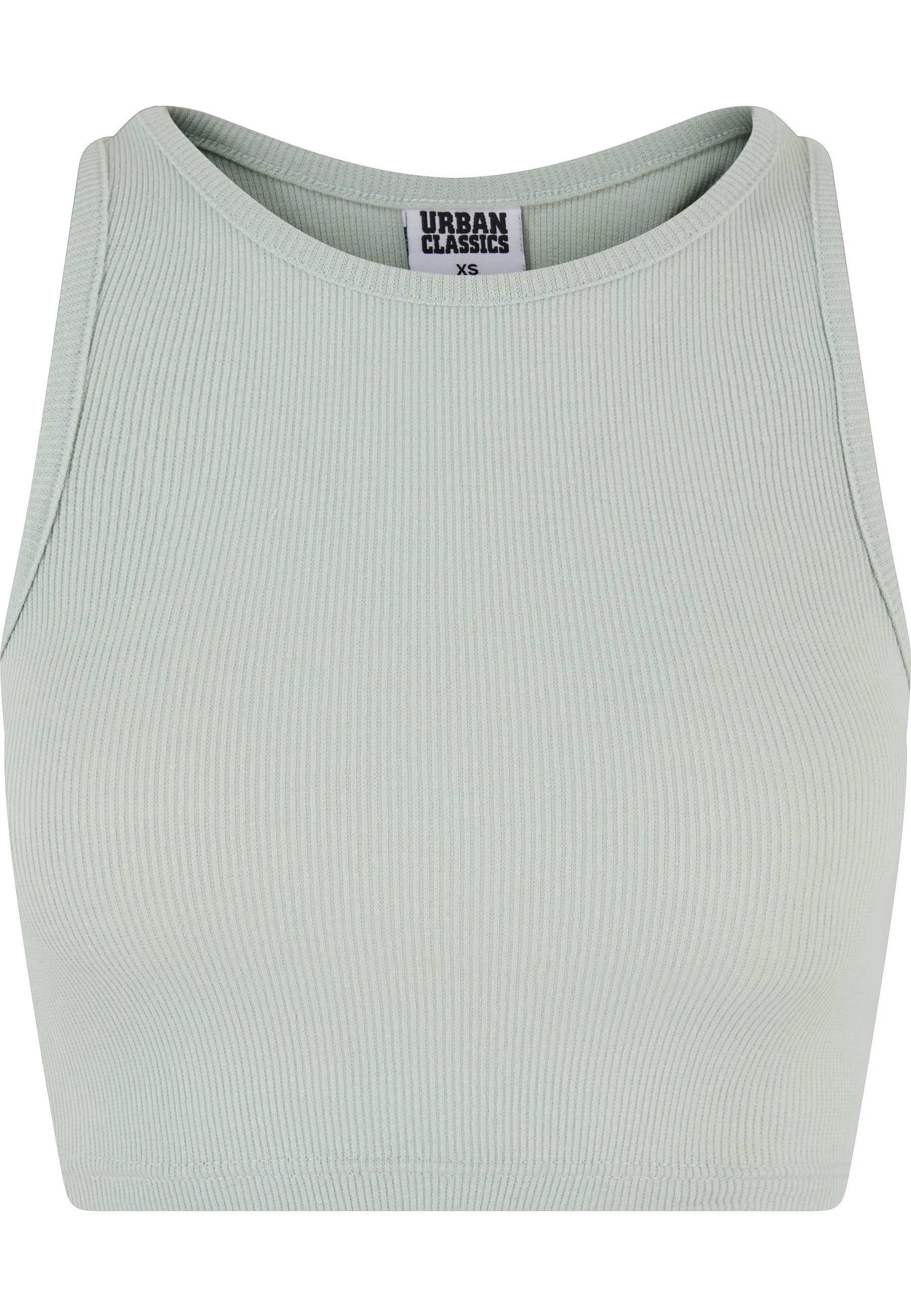 URBAN CLASSICS Tanktop Urban Classics Damen Ladies Cropped Rib Top (1-tlg) günstig online kaufen