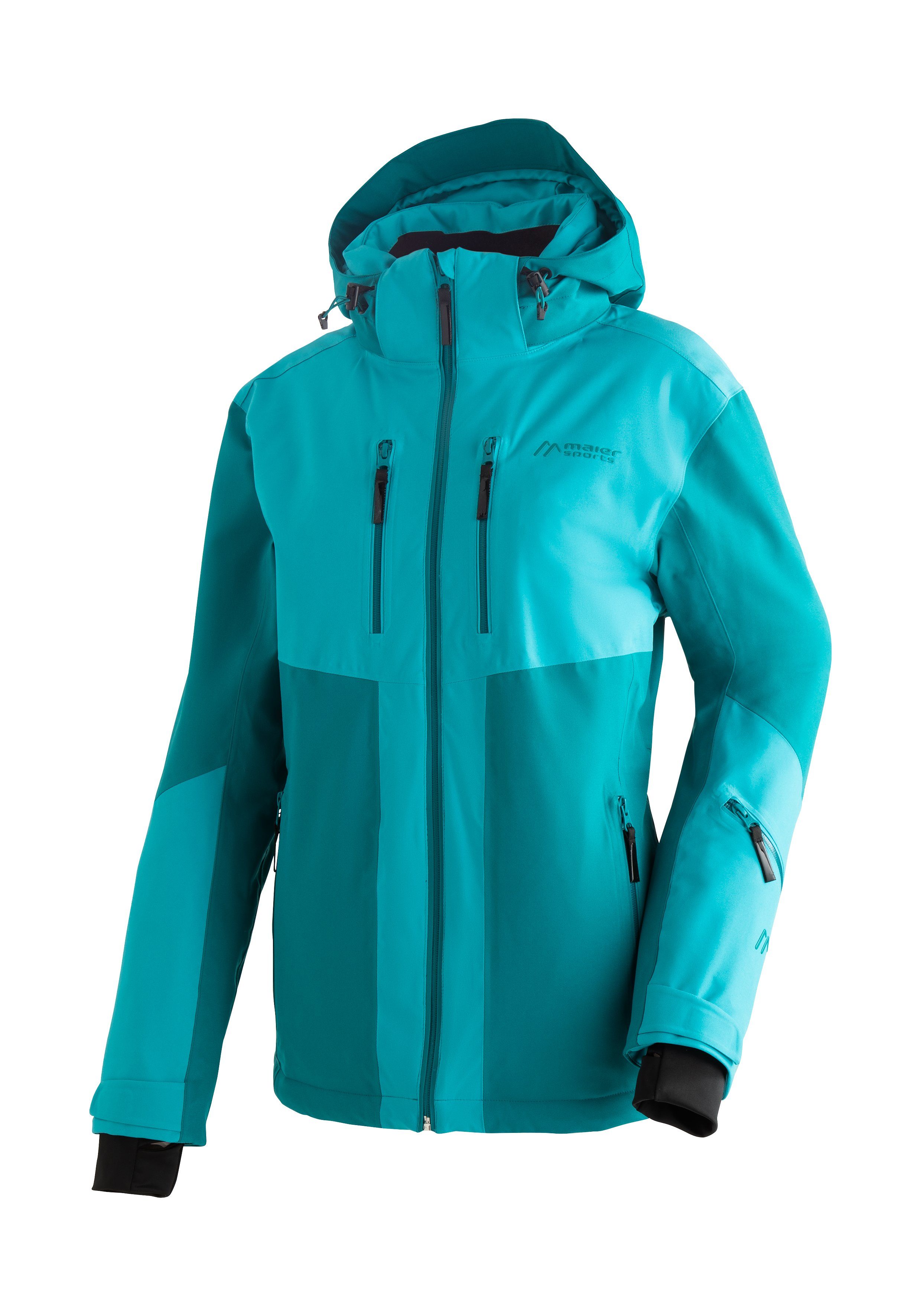 Maier Sports Skijacke Pinilla atmungsaktive Winterjacke Ski-Jacke, winddichte Damen wasserdichte schilfgrün und