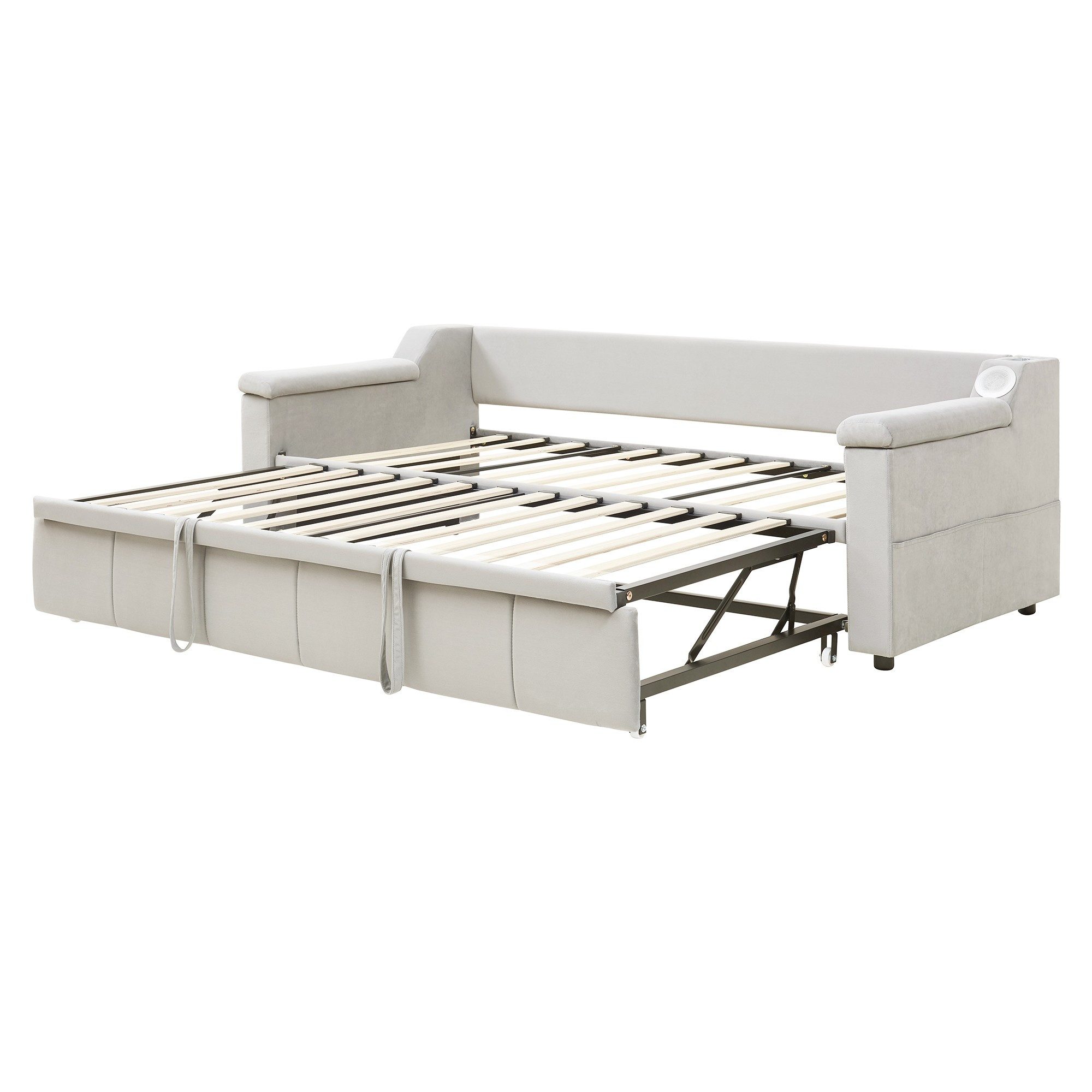 BlingBin Polsterbett Schlafsofa mit ausziehbett 90/180×190 günstig online kaufen