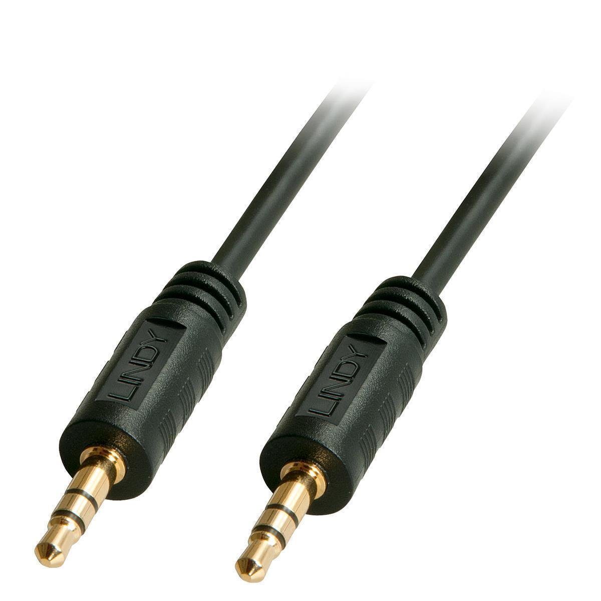 Lindy Lindy Audiokabel Stereo 3.5mm/3.5mm M/M 2m Audio-Kabel